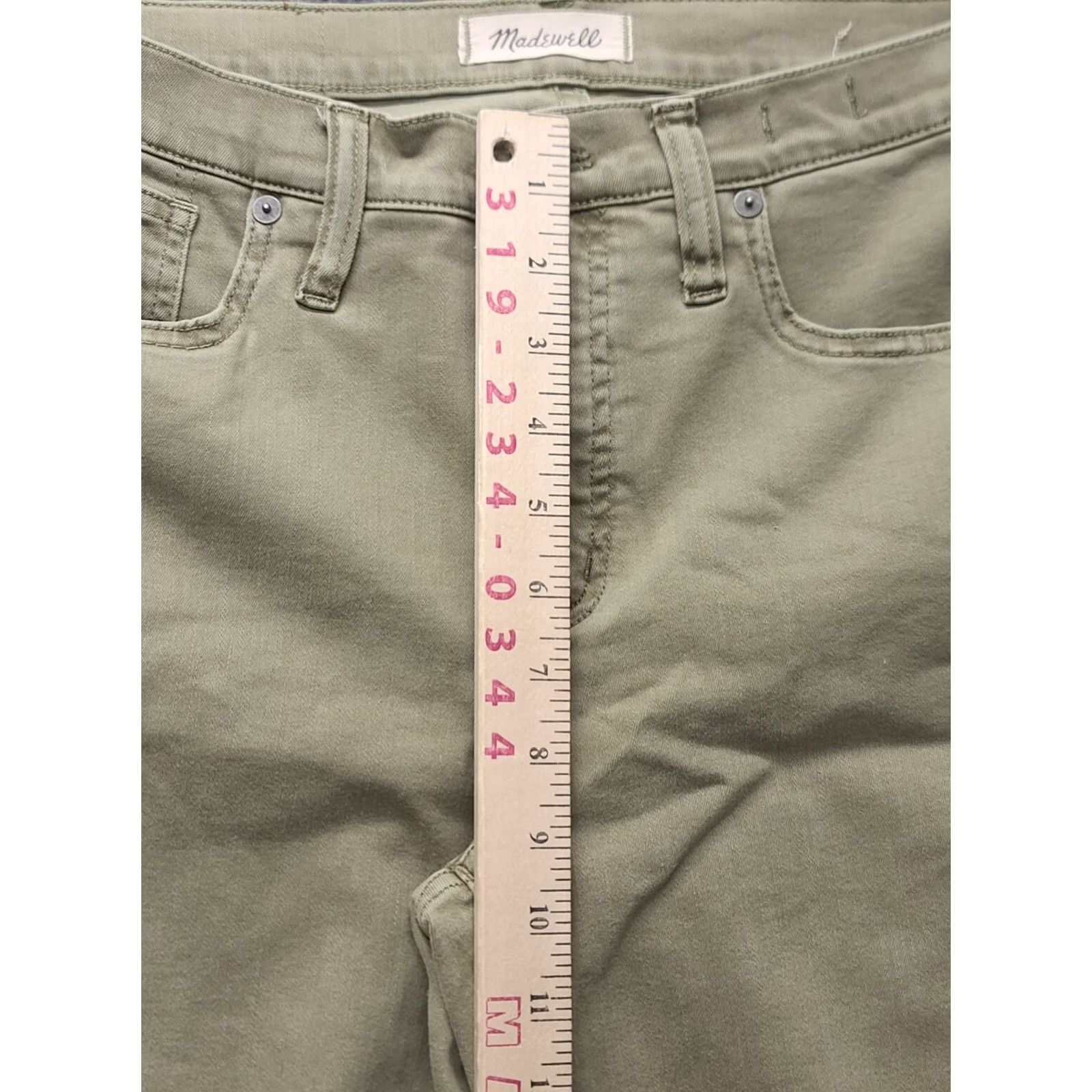 Madewell Madewell Jeans Womens 28x28 9" High Rise Skinny Denim Stretch Bohemian City Preppy" Size 28" / US 6 / IT 42 - 5 Thumbnail