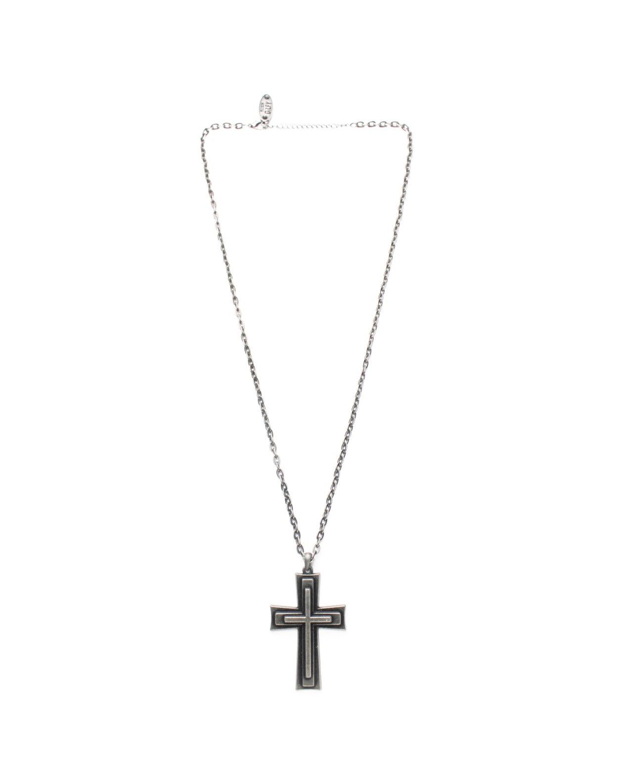 Vintage 2000S GILFY FORGED STEEL CROSS NECKLACE Size ONE SIZE - 2 Thumbnail