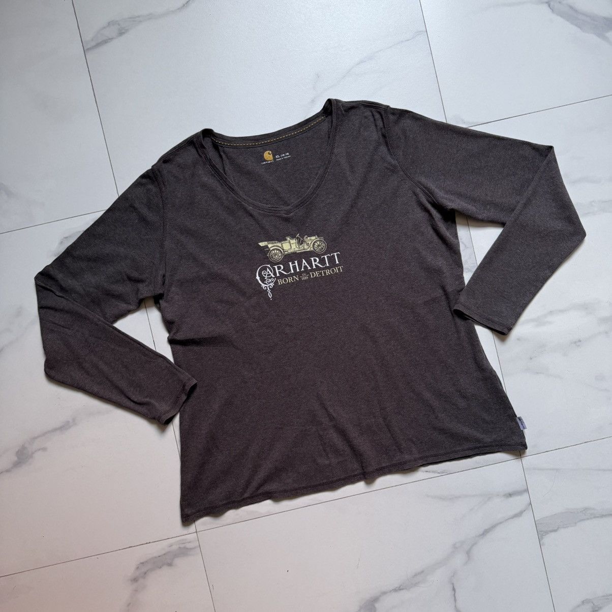 Carhartt Carhartt Born In Detroit T-Shirt Size XL / US 12-14 / IT 48-50 - 3 Thumbnail