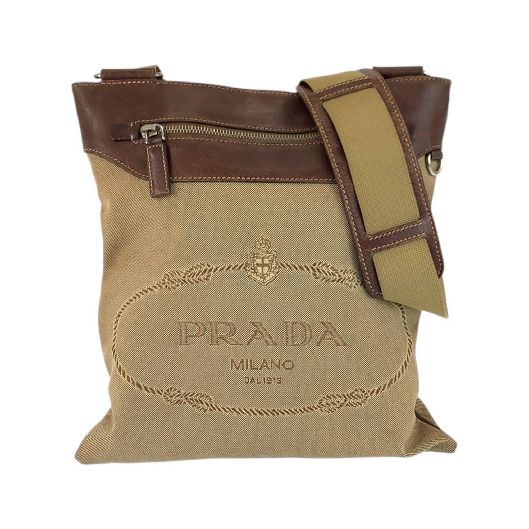 Prada Prada Logo Jacquard shoulder Size ONE SIZE - 1 Thumbnail