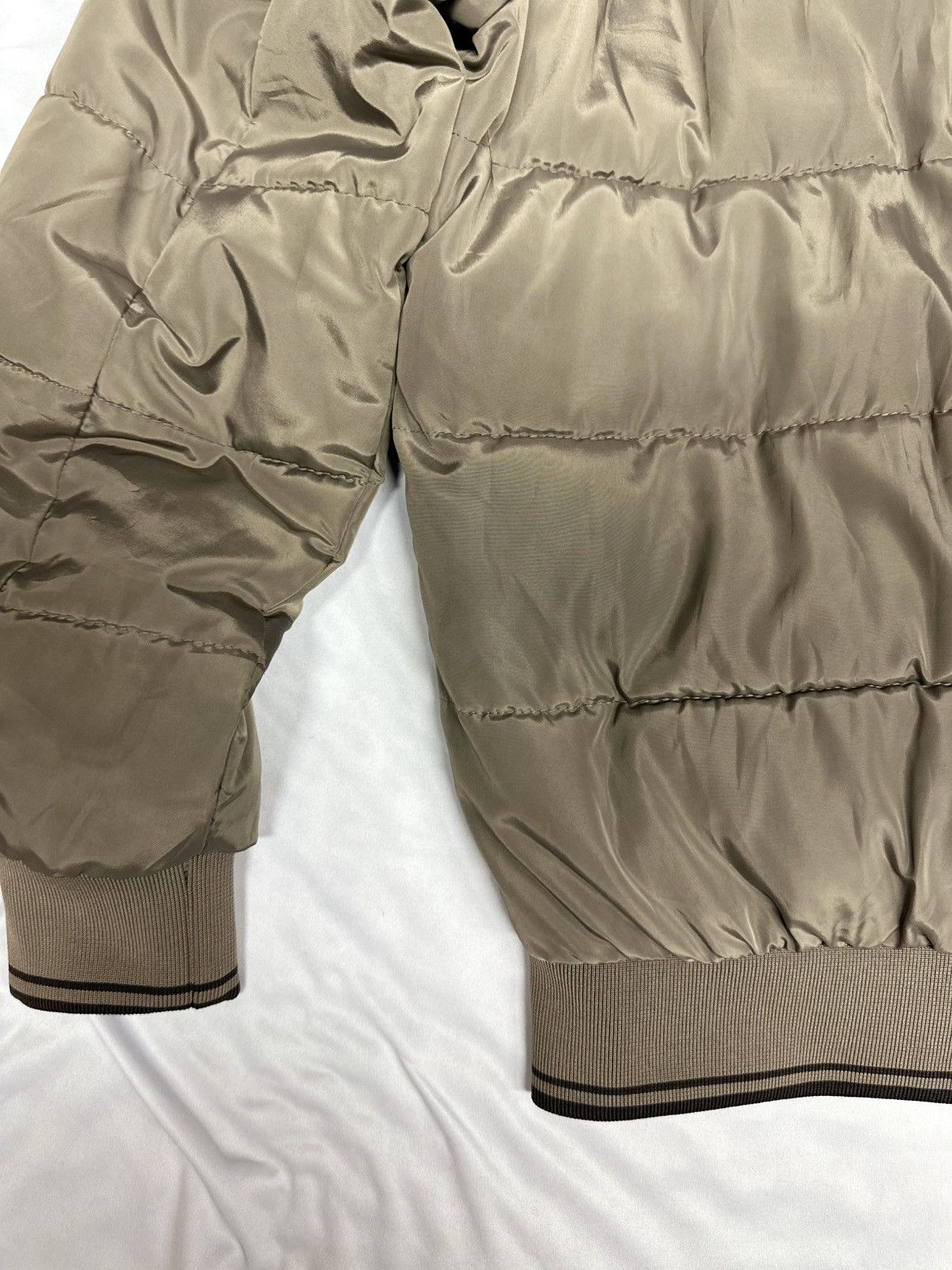 Other 90s Khaki Puffer Jacket - Vintage Wampum Size US XL / EU 56 / 4 - 7 Thumbnail