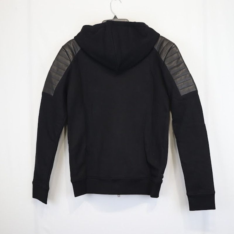 Balmain o1rshd1 Men's Hoodie Sweater in Black Size US S / EU 44-46 / 1 - 8 Thumbnail