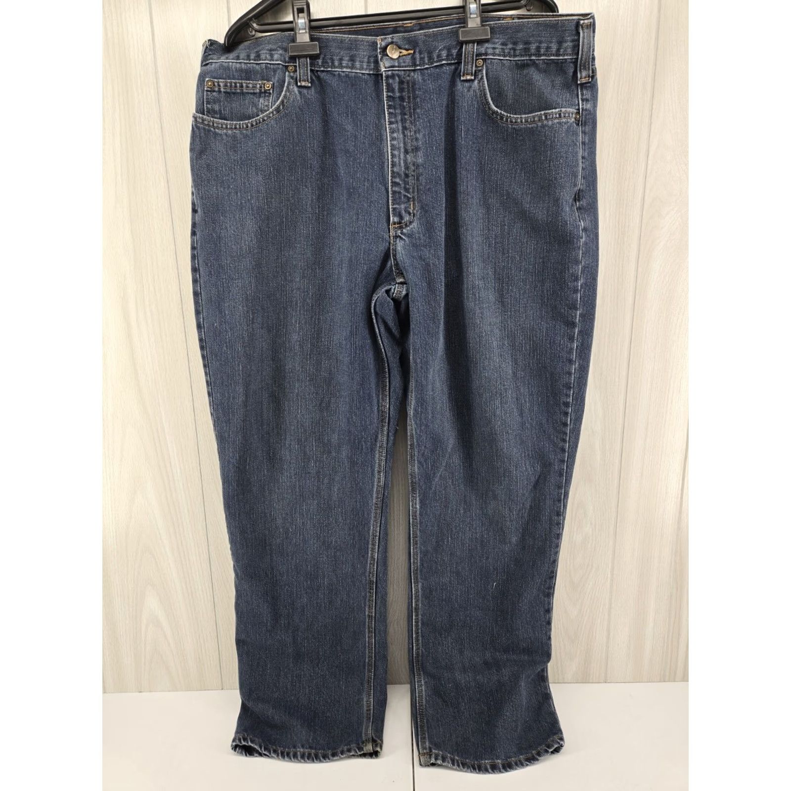 Carhartt VINTAGE Carhartt Jeans Mens 40x32 Blue Relaxed Fit Pants Workwear 101483-968 Size US 40 / EU 56 - 2 Thumbnail