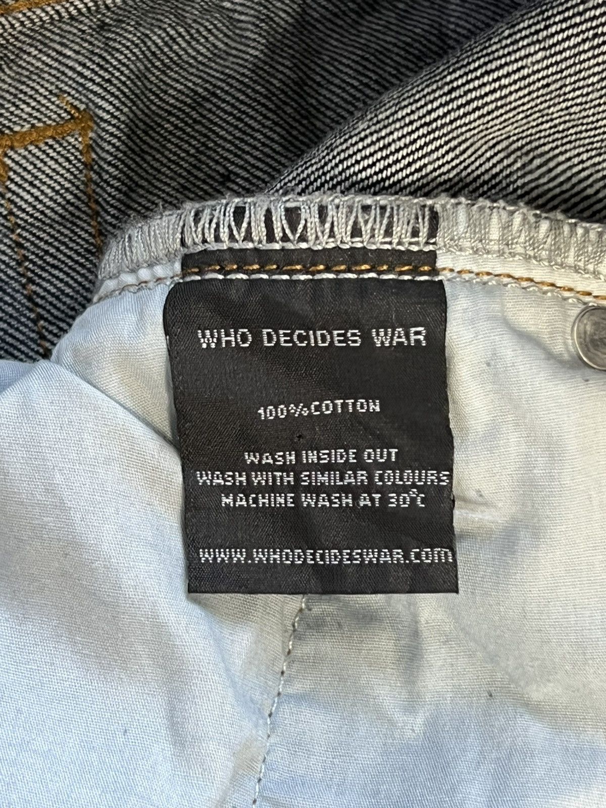 Who Decides War WDW Denims Size US 36 / EU 52 - 8 Thumbnail