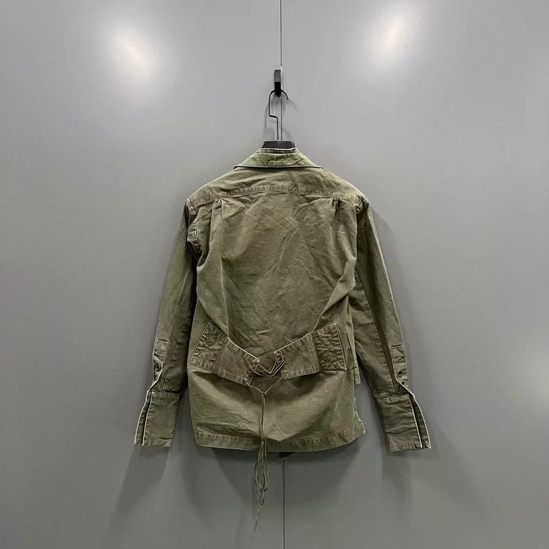 Greg Lauren greg lauren Two old and fake military green jackets 2506-Ne Size M / US 6-8 / IT 42-44 - 2 Thumbnail
