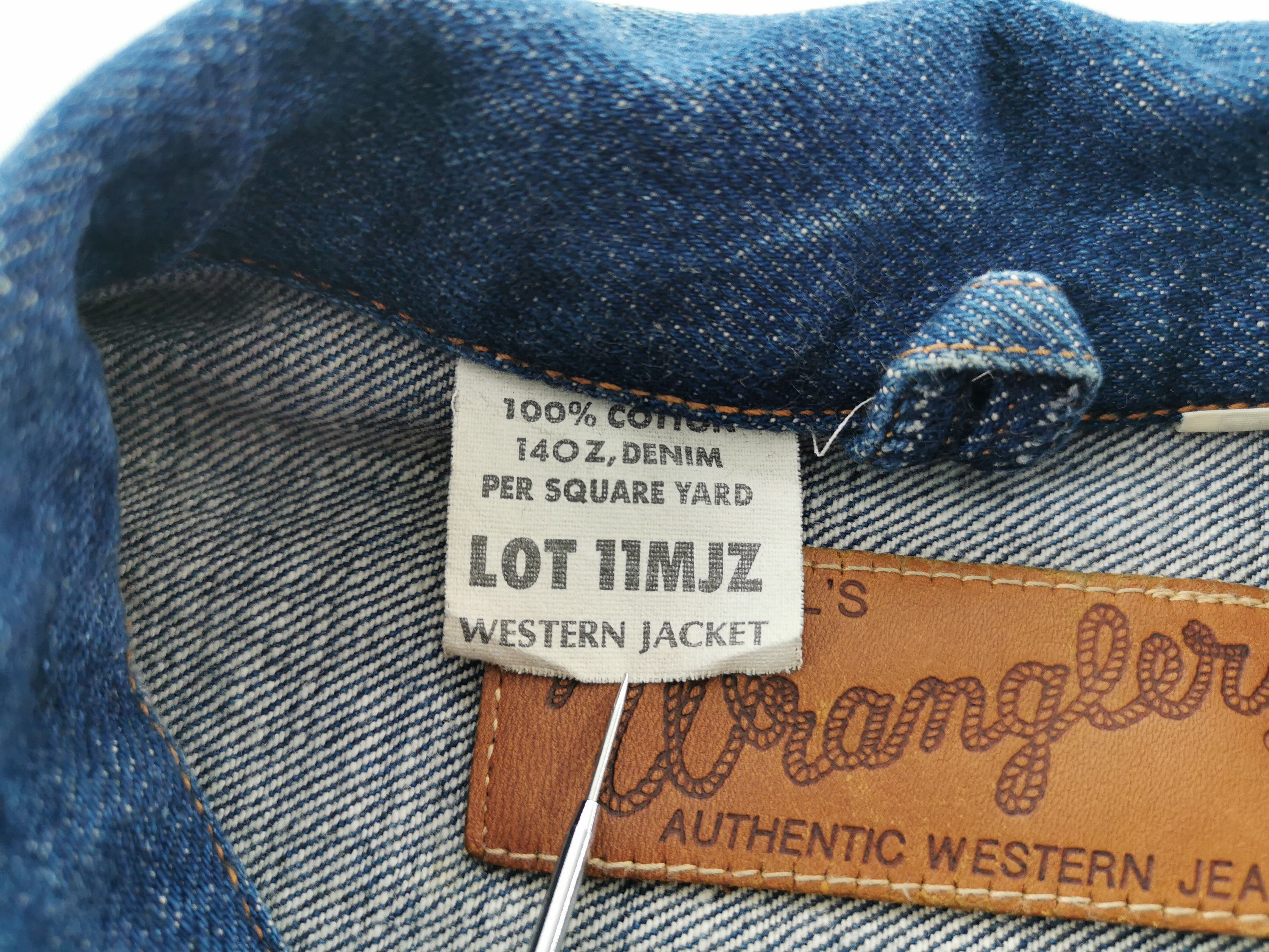 Wrangler Vintage 90s Wrangler Selvedge Denim Jacket Made In Japan Size US M / EU 48-50 / 2 - 7 Thumbnail