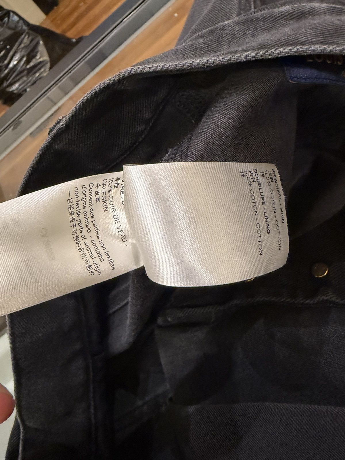 Louis Vuitton Louis Vuitton Black Denim Graffiti Jeans Size US 30 / EU 46 - 6 Thumbnail