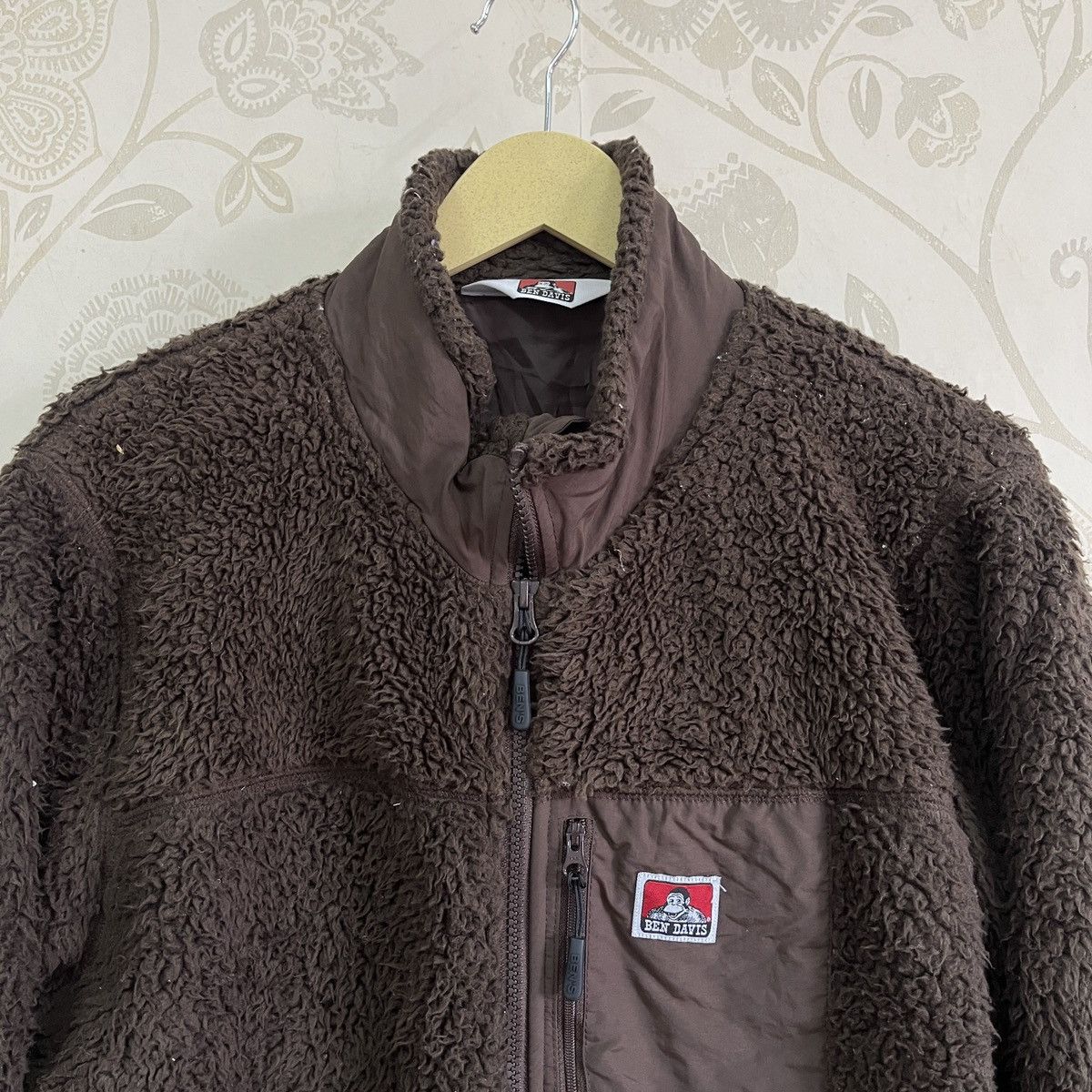 Ben Davis Vintage Ben Davies Fleece Sweatshirt Size US L / EU 52-54 / 3 - 22 Thumbnail