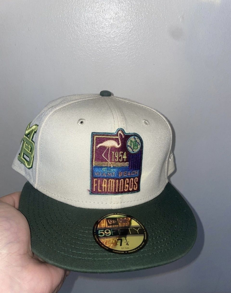 New Era Myfitteds Miami Beach flamingo monopoly inspired size 7 1/4 Size ONE SIZE - 2 Thumbnail