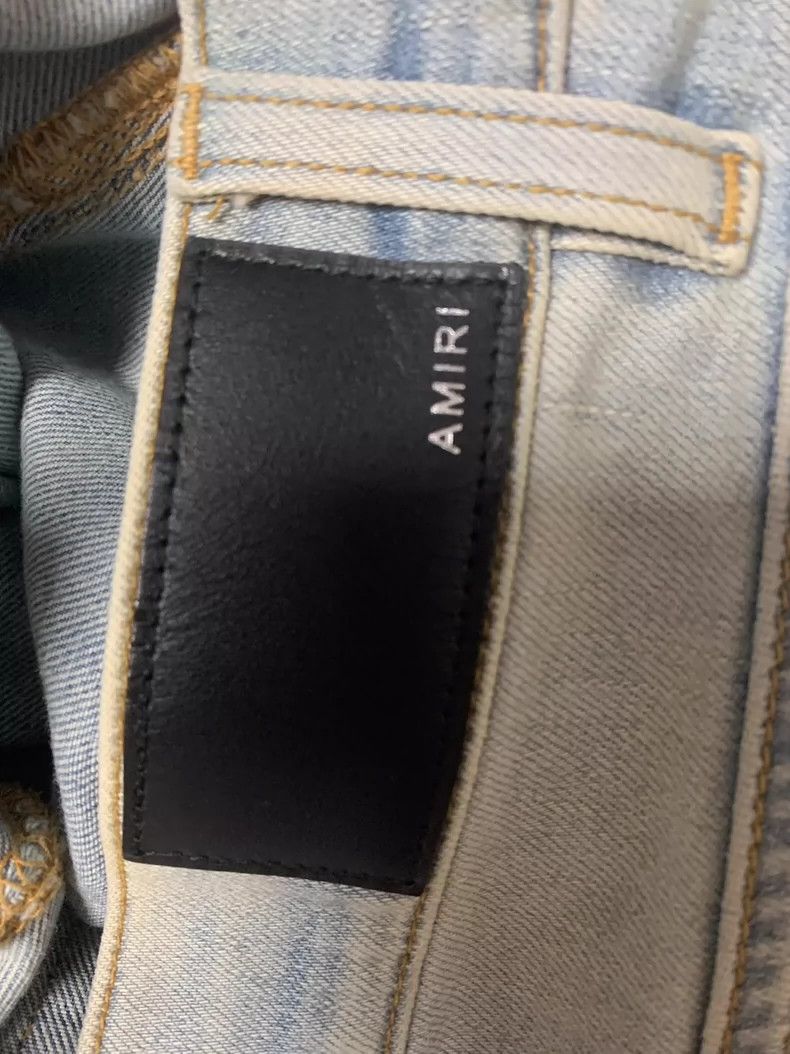 Amiri Amiri Light-colored washed jeans 2501-Nextarrow Size US 31 - 4 Thumbnail