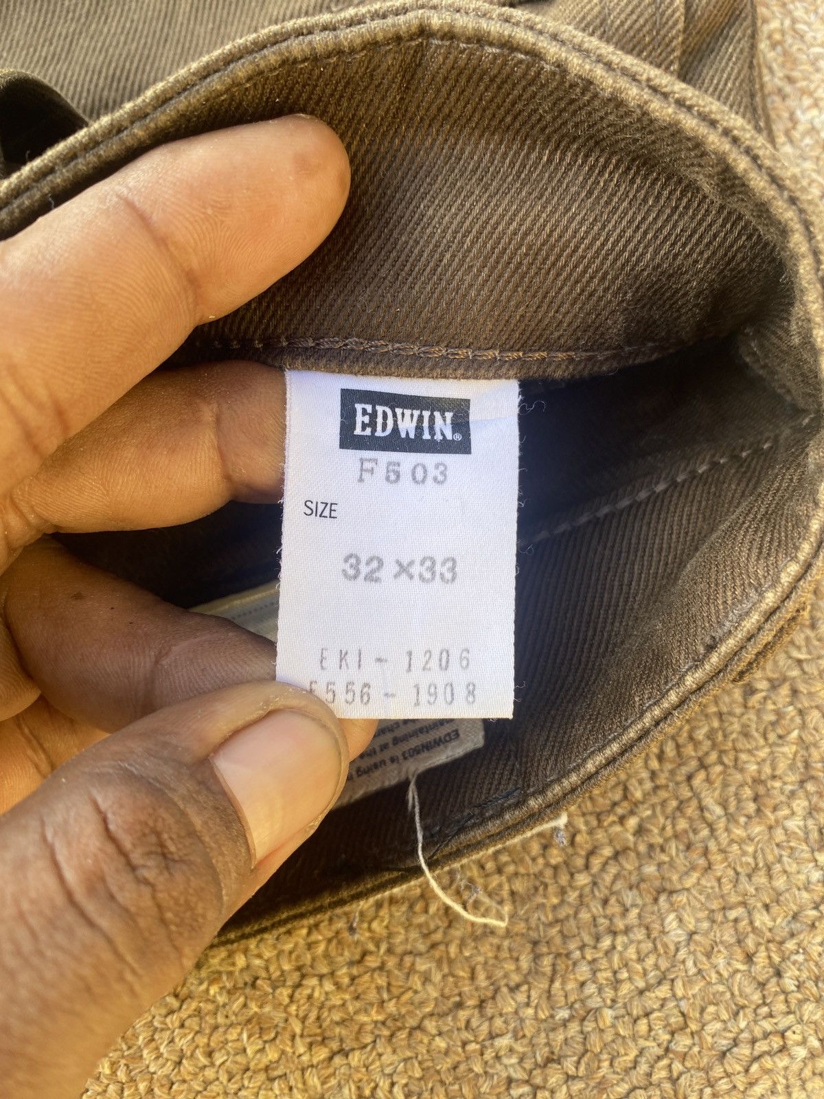 Edwin × PPFM Vintage edwin 503 regular cut denim Size US 32 / EU 48 - 4 Thumbnail