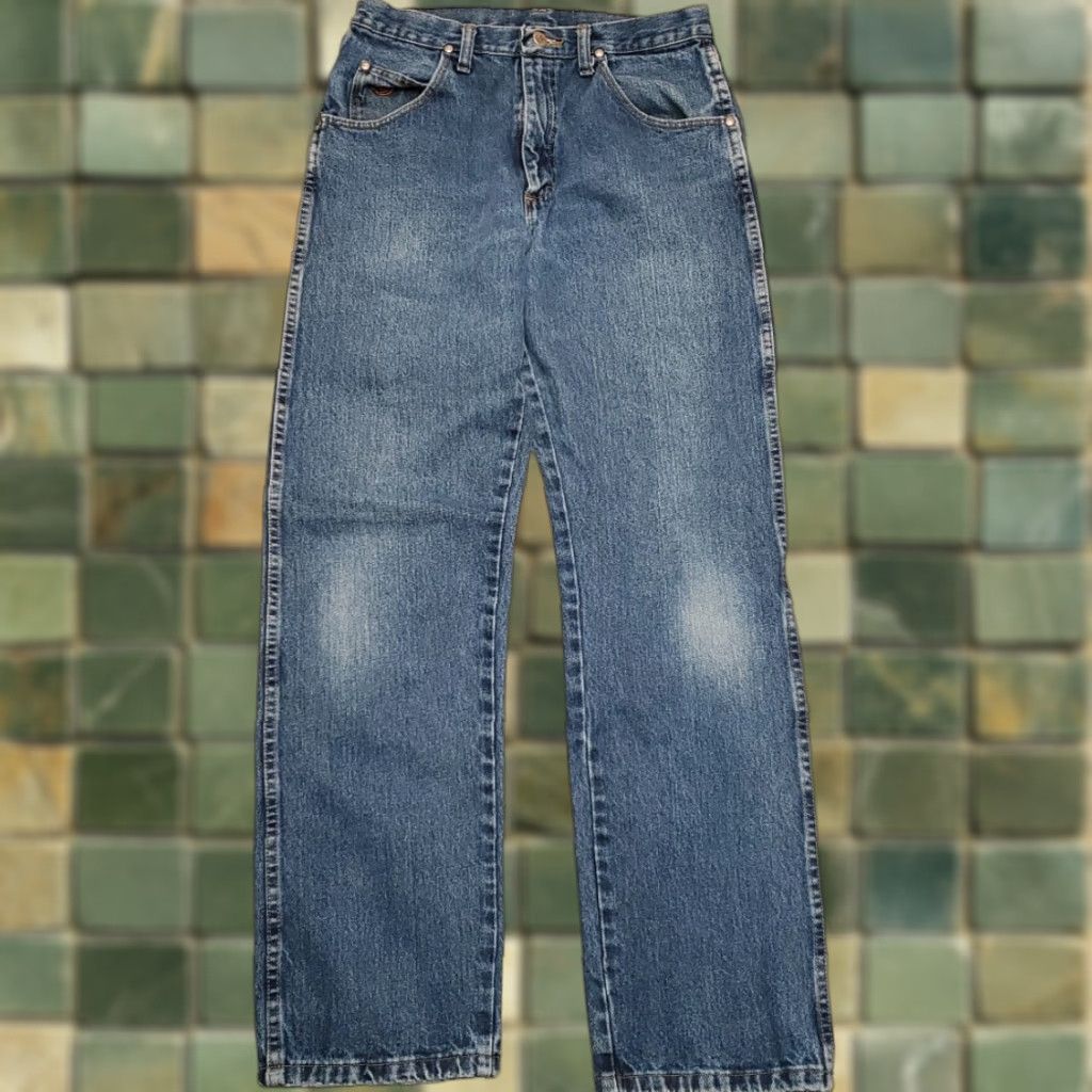 Wrangler VINTAGE Wrangler 20X Jeans Mens 31x32 Blues Twenty X Relaxed Rodeo Western Cowboy Classic Size US 31 - 1 Thumbnail