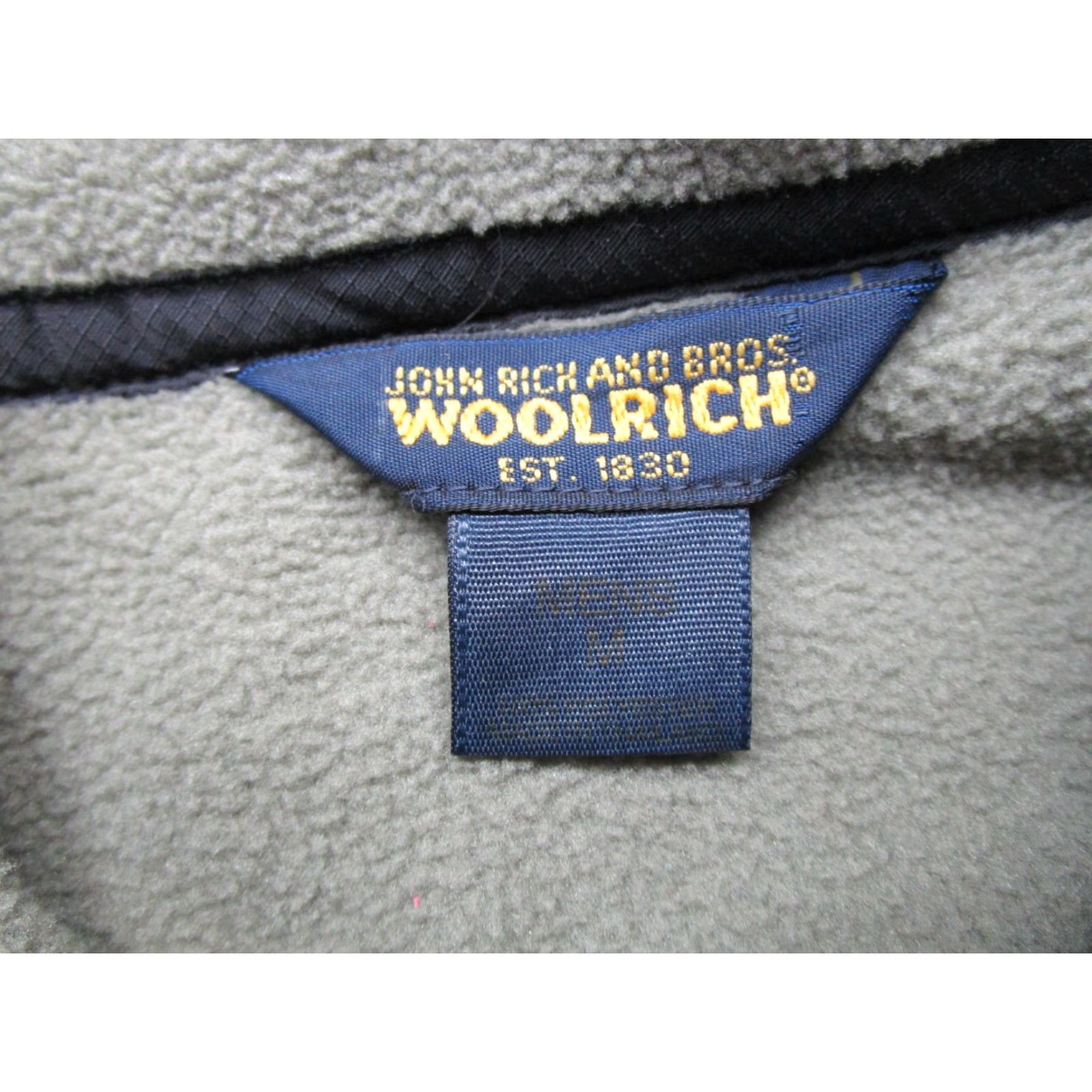 Vintage Woolrich Vest Mens Full Zip Fleece Jacket Size US M / EU 48-50 / 2 - 3 Thumbnail