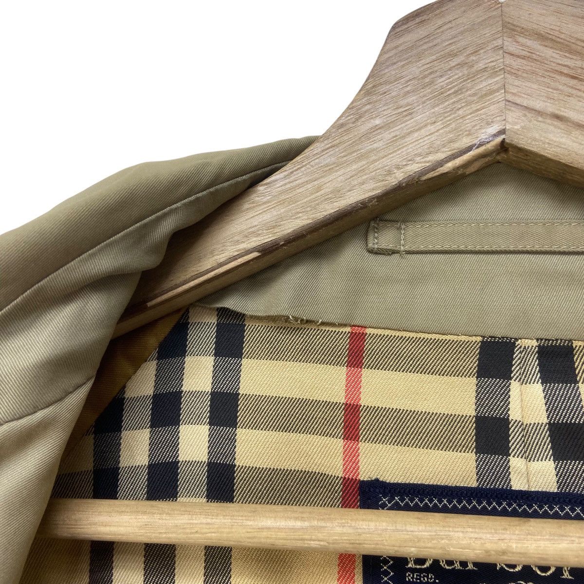 Burberry Prorsum Vintage Burberrys Prorsum Nova Check Trench Coat Size US M / EU 48-50 / 2 - 15 Thumbnail
