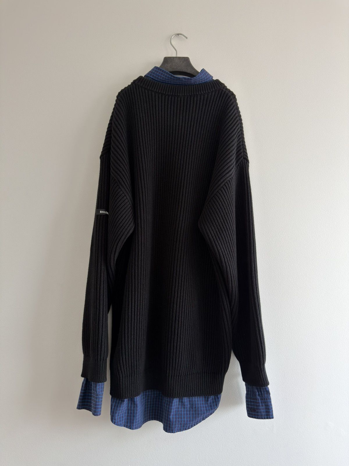 Balenciaga *RARE* BALENCIAGA DEMNA KNITTED CREWNECK MAILLE LAYER SHIRT Size US M / EU 48-50 / 2 - 11 Thumbnail