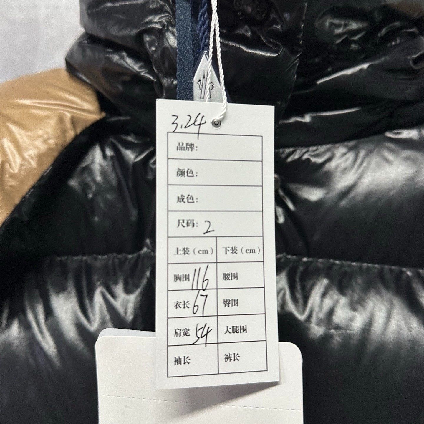 Moncler Moncler Parana Logo Colorblock Hooded Down Jacket Size US M / EU 48-50 / 2 - 6 Thumbnail