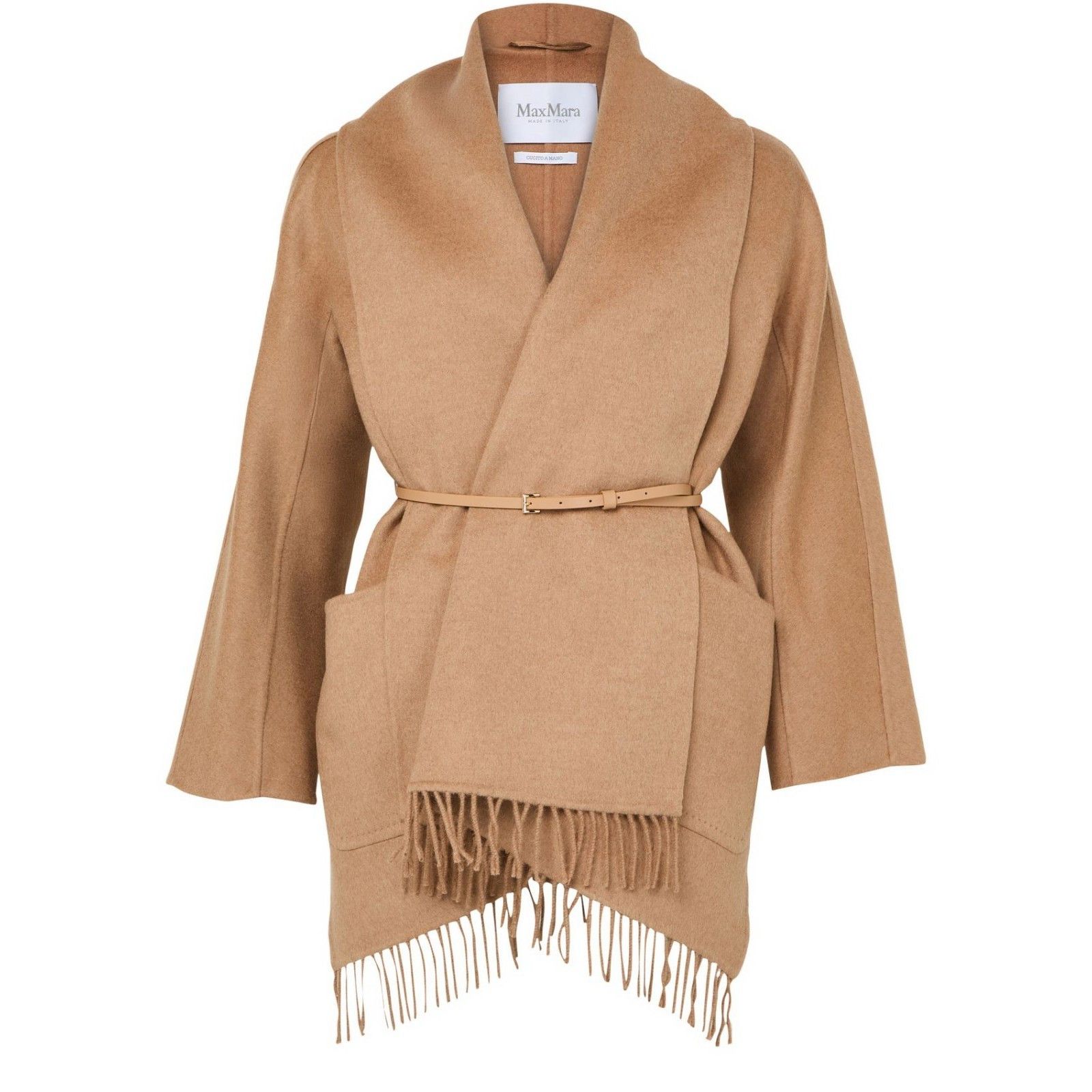 MAX MARA CAMMELLO Scarf-style Cape New & Authentic (Women's