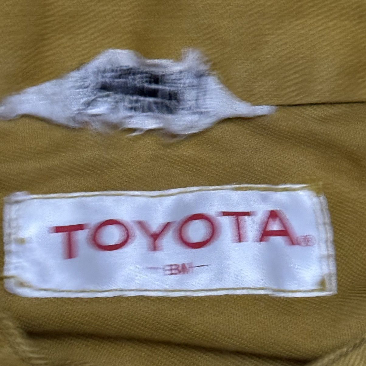 Vintage Vintage Toyota TRD Racing Overall Size US 29 - 9 Thumbnail
