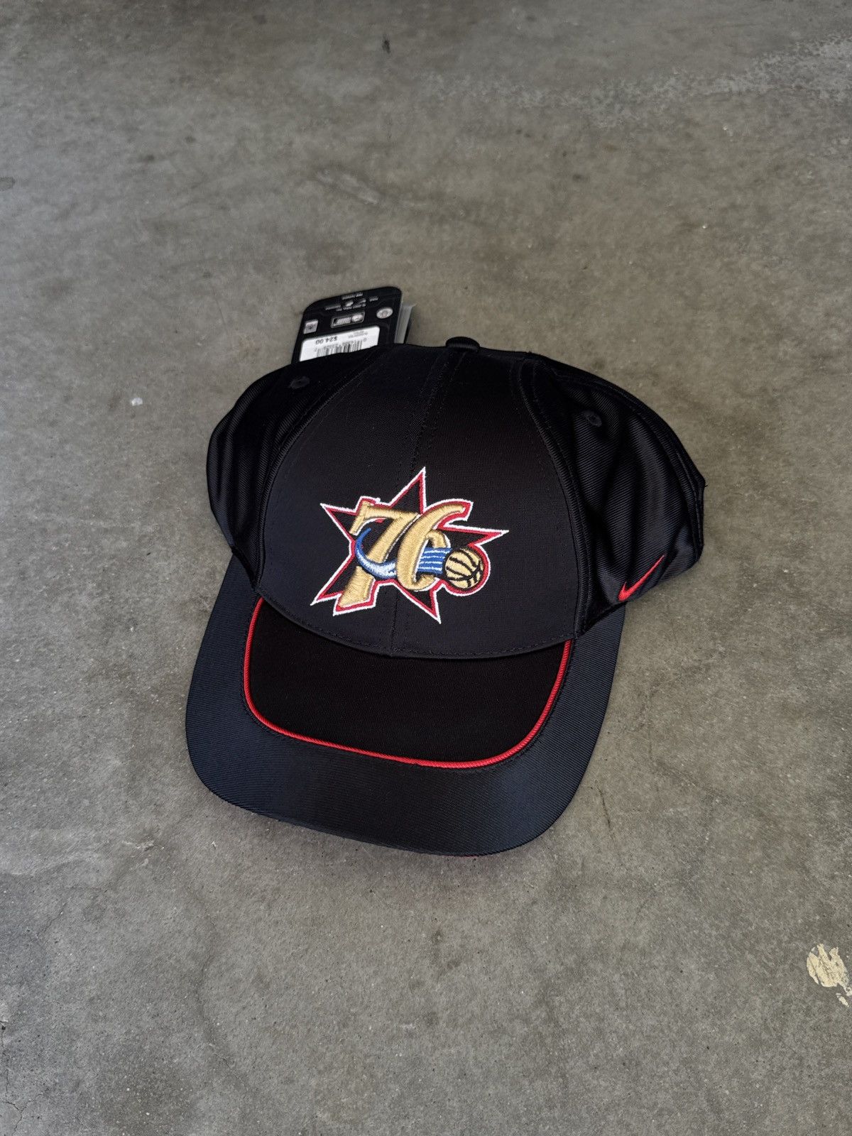 DS 2003 Nike Philadelphia 76ers NBA Draft Fitted Hat