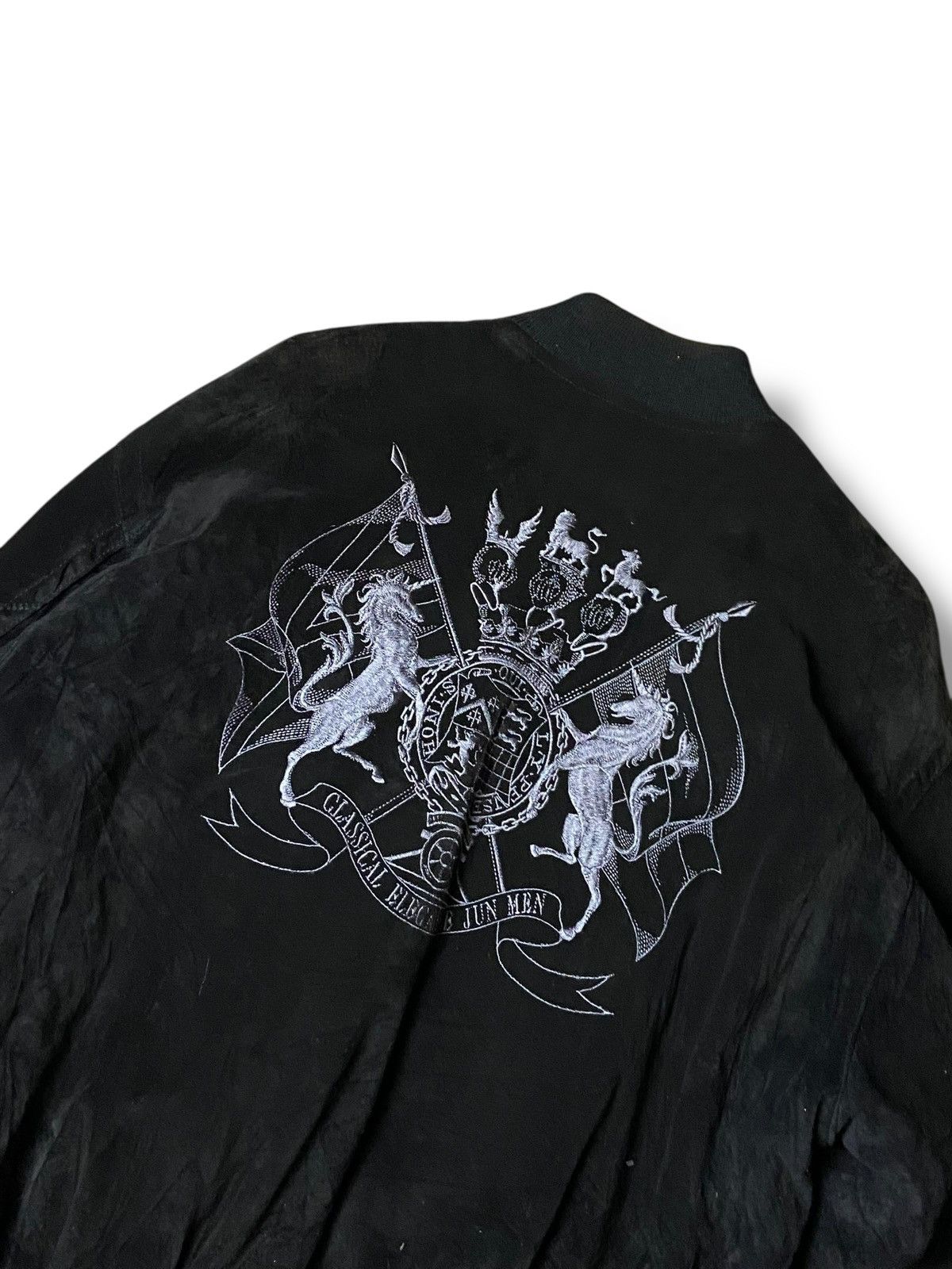 Designer × Japanese Brand × Vintage Vintage JUN Men’s Embroidered Leather Suede Jacket (119) Size US S / EU 44-46 / 1 - 4 Thumbnail