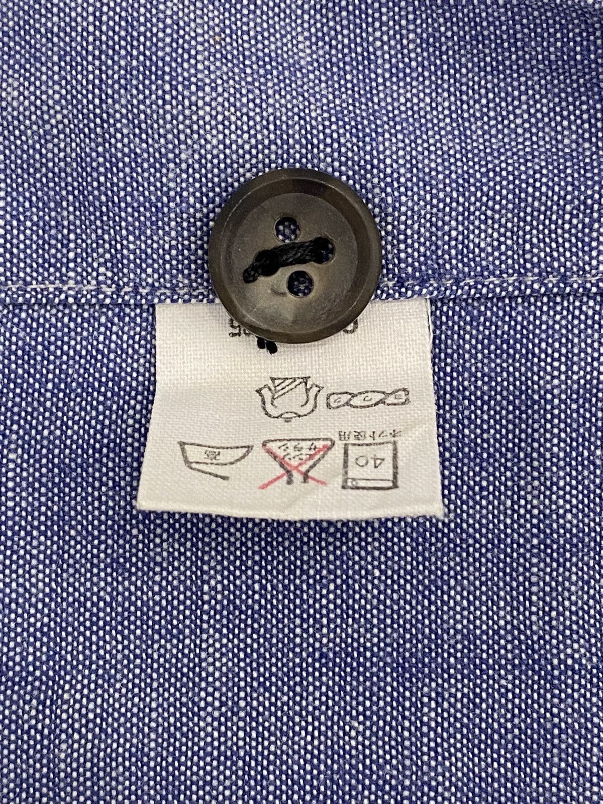Polo Ralph Lauren Polo by Ralph Lauren x Hamilton Blue Chambray Button Up Size US M / EU 48-50 / 2 - 8 Thumbnail