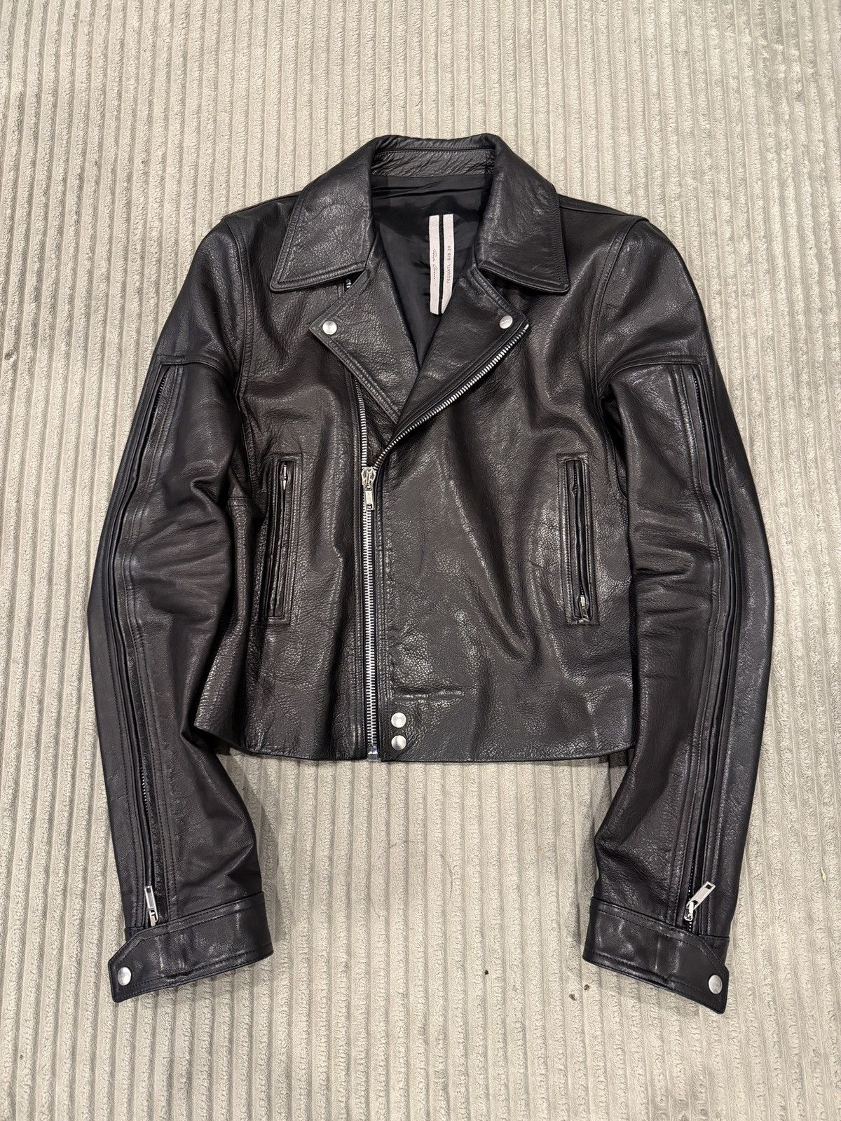 Rick Owens Rick Owens SS20 Tecuatl Leather Biker Jacket | Grailed