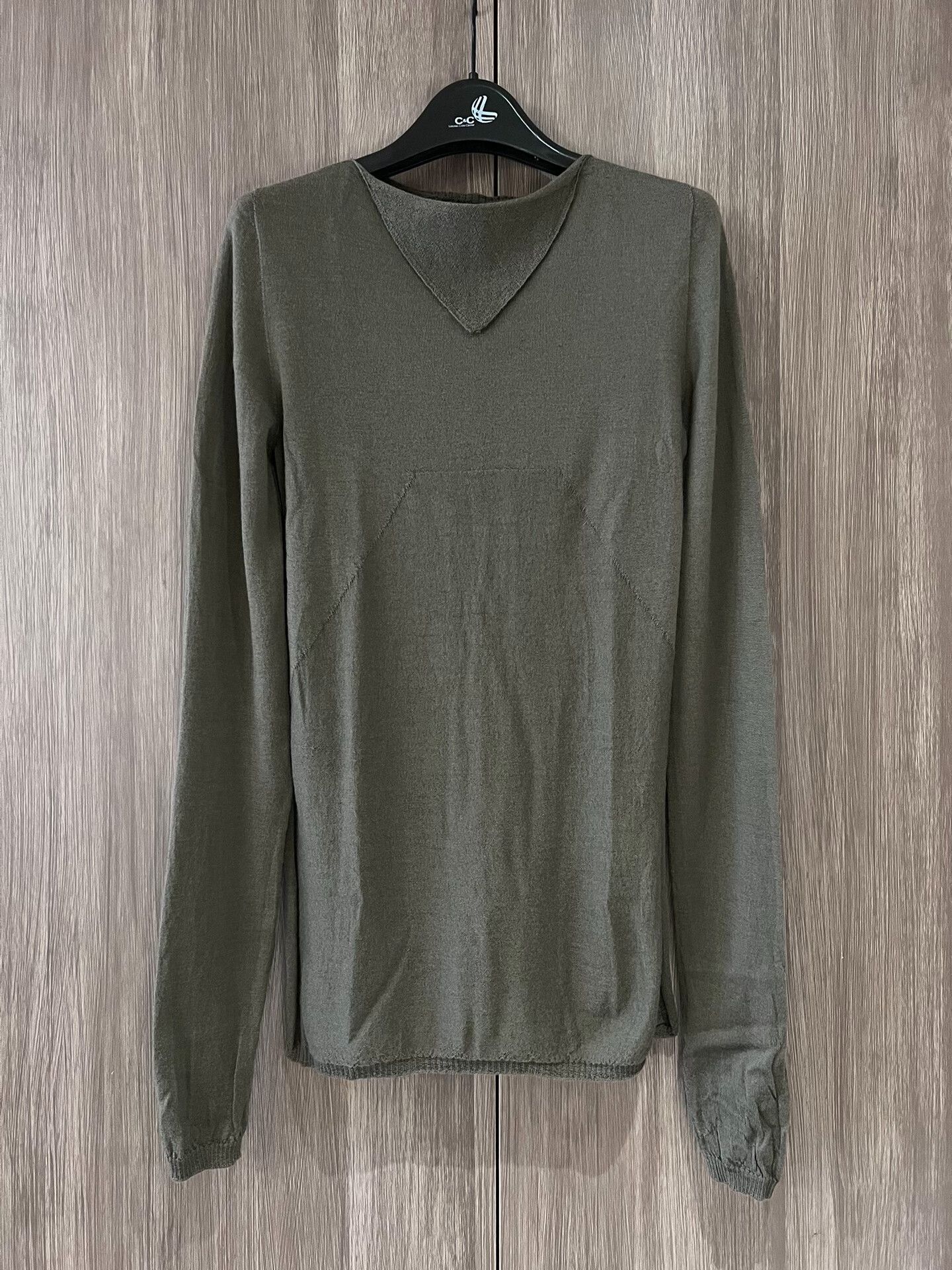Rick Owens Rick Owens Wool Sweater Long Sleeve Top Size S / US 4 / IT 40 - 1 Thumbnail