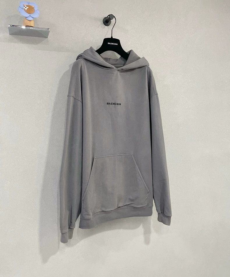 Balenciaga Balenciaga Grey sweater Size US S / EU 44-46 / 1 - 6 Thumbnail