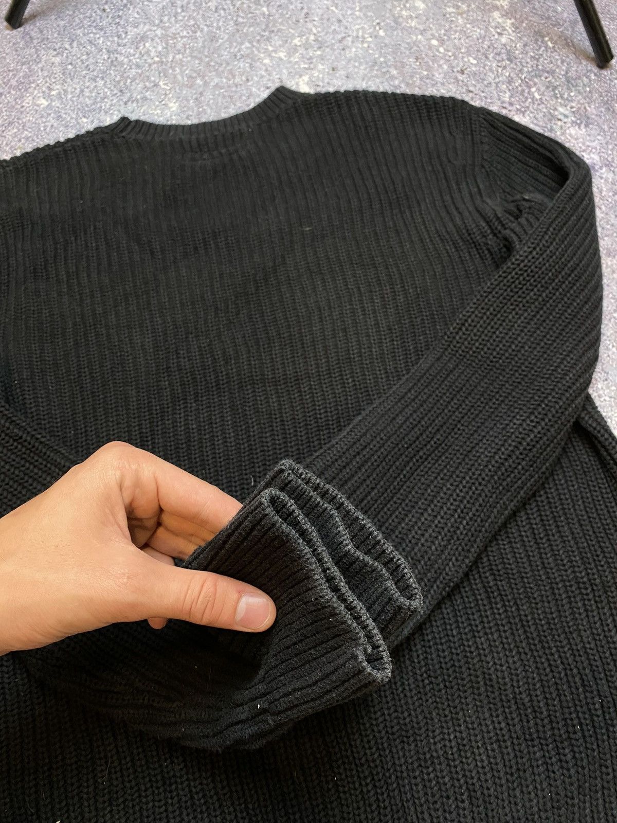 Allsaints × Vintage 💥OPIUM ALLSAINTS BLACK SWEATER BALENCIAGA STYLE Size US XS / EU 42 / 0 - 12 Thumbnail