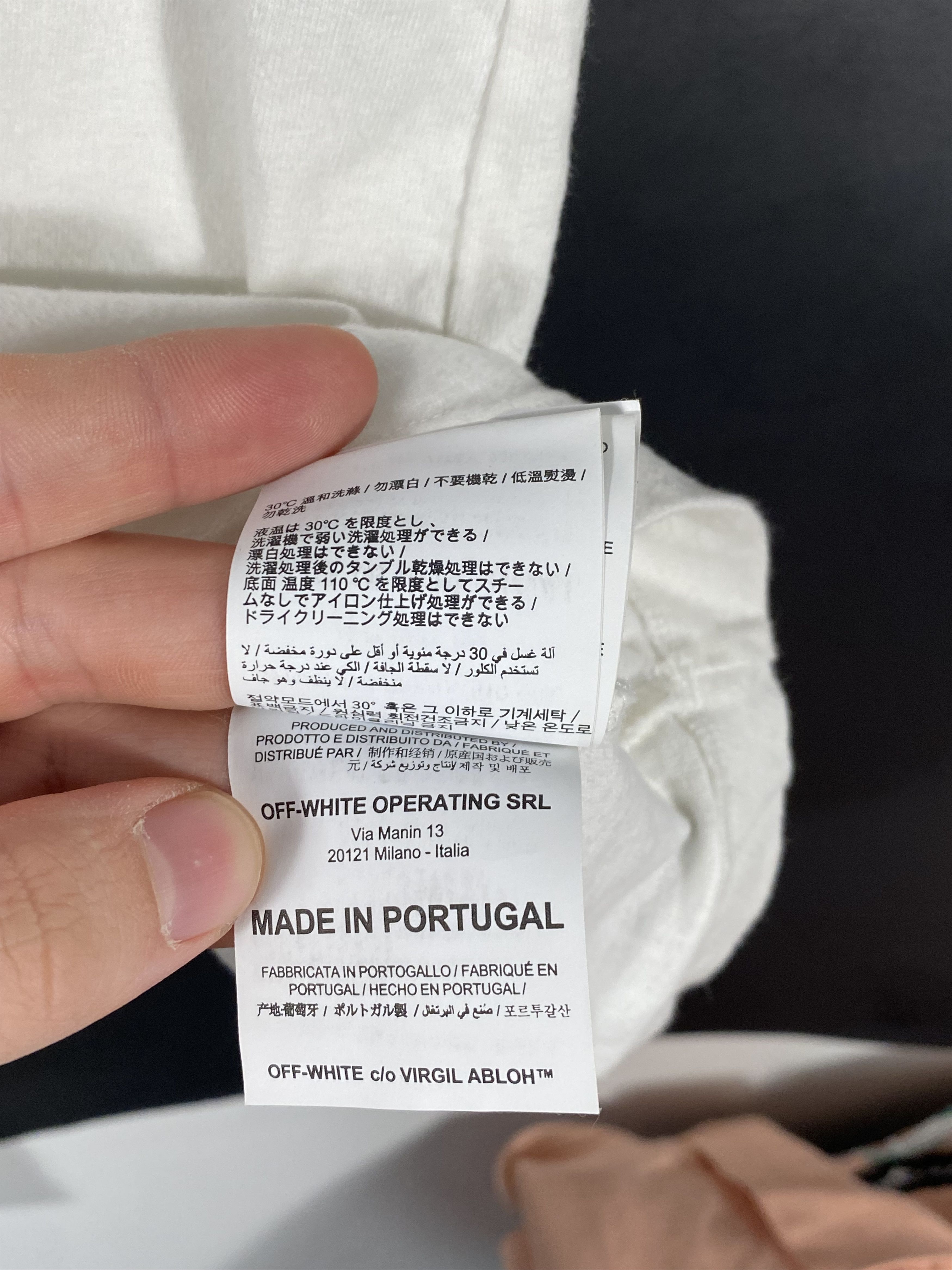 Off-White Off-White S/S 2020 Wavy Line T-shirt Size M Size US M / EU 48-50 / 2 - 8 Thumbnail
