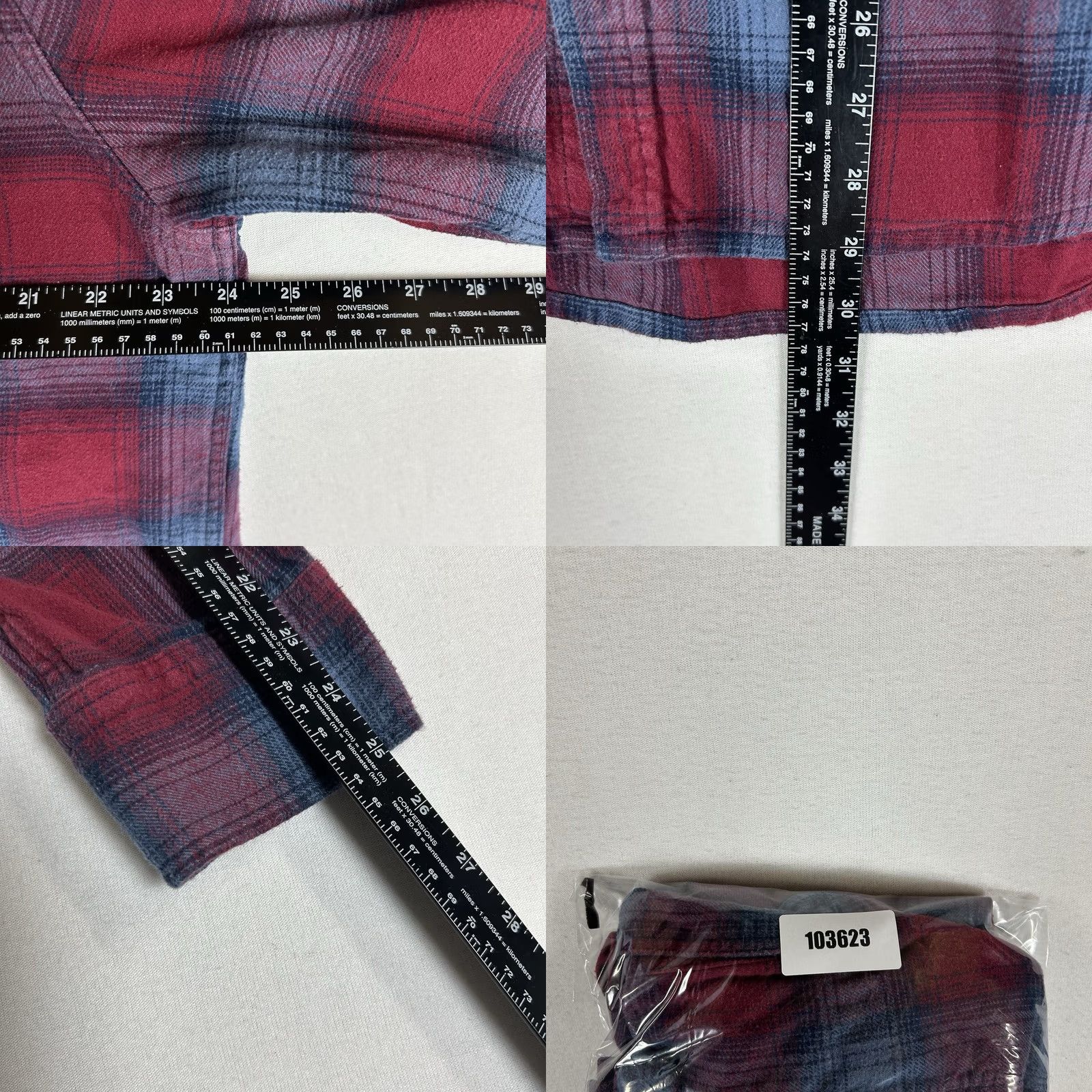 Eddie Bauer Eddie Bauer Button-Up Plaid Flannel Shirt Mens XL Long Sleeve Classic Preppy Top Size US XL / EU 56 / 4 - 8 Thumbnail