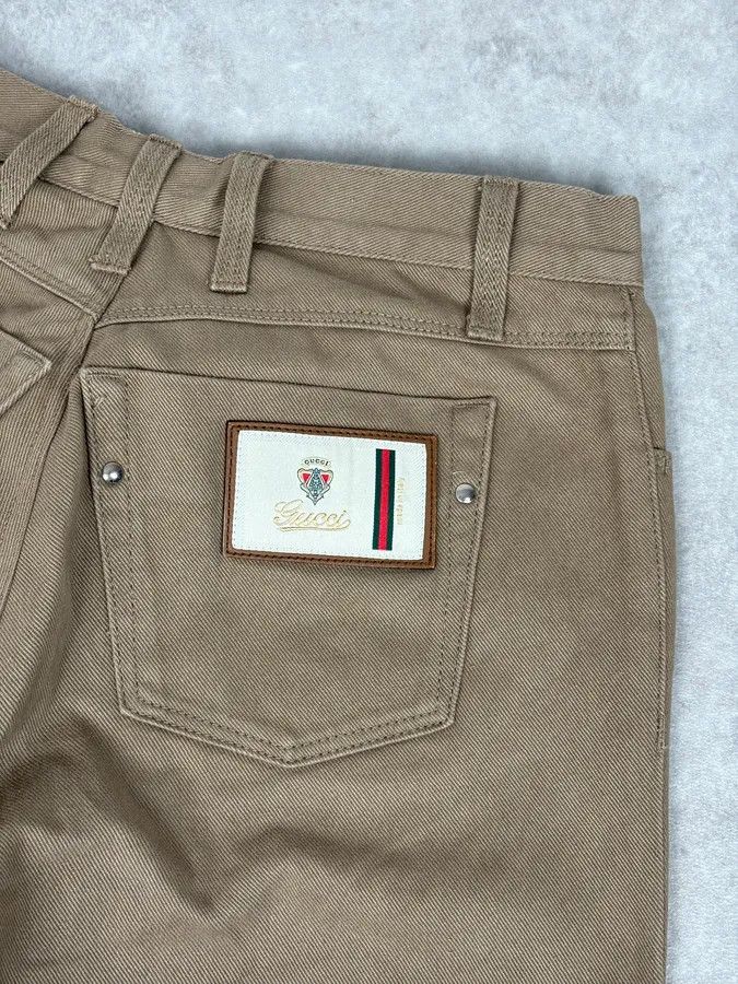 Gucci SS2009 Gucci Beige Classy Slim Pants Size US 31 - 8 Thumbnail