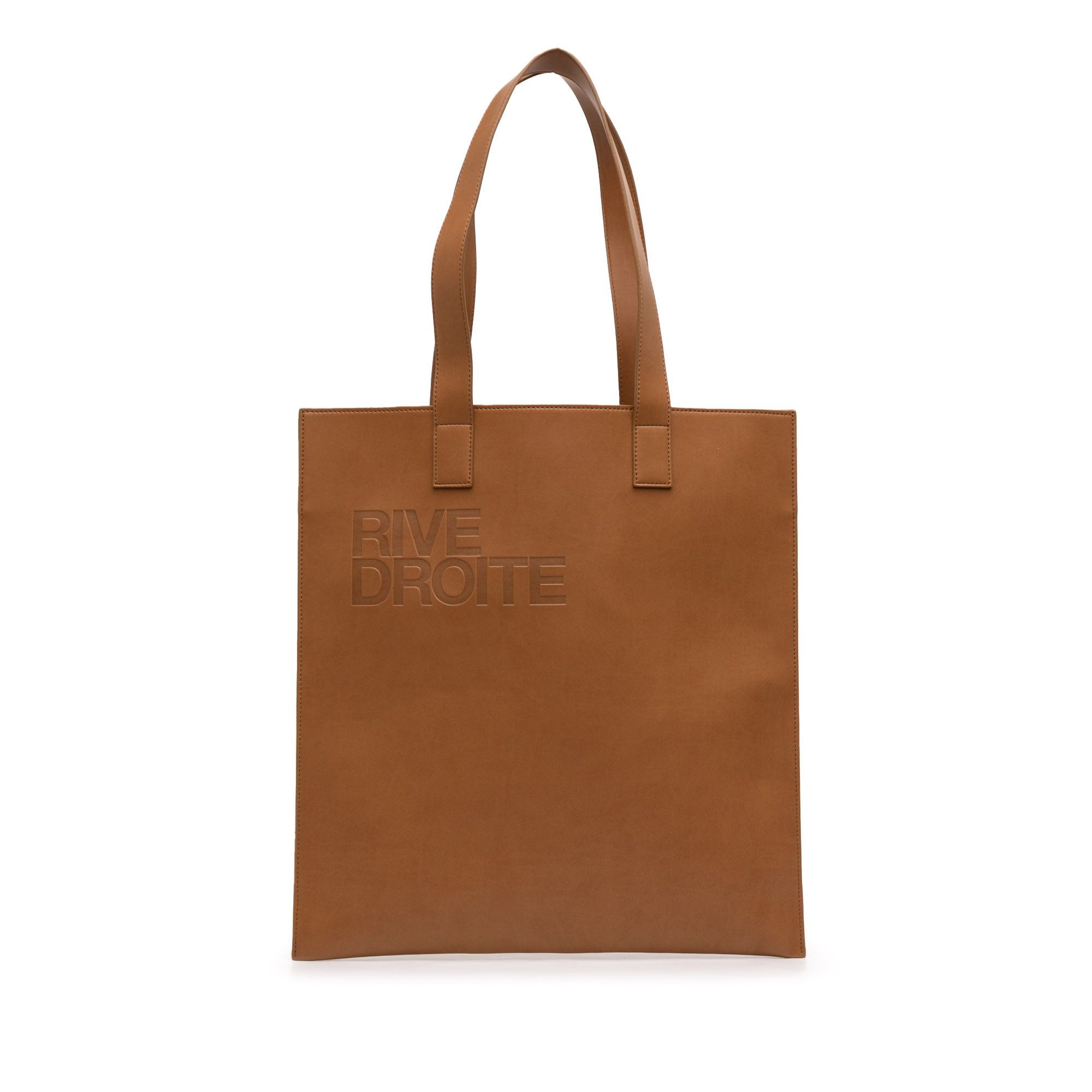 Saint Laurent Paris Vegan Leather Rive Droite Tote Size ONE SIZE - 1 Thumbnail