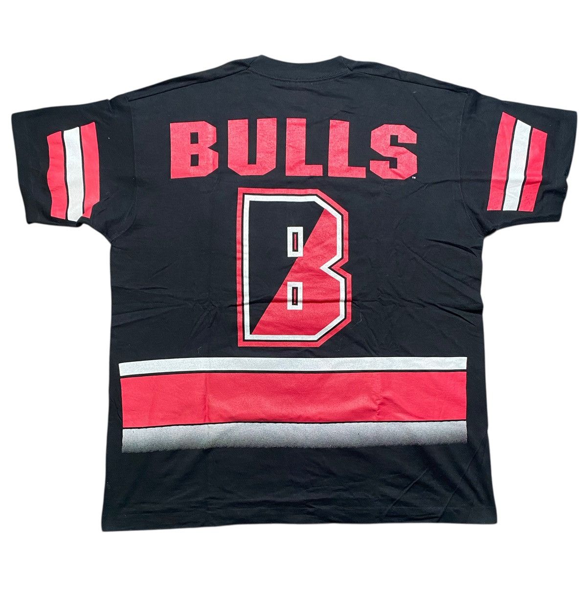 Salem Sportswear VINTAGE CHICAGO BULLS SALEM TSHIRT 90s NBA Size US XXL / EU 58 / 5 - 10 Thumbnail