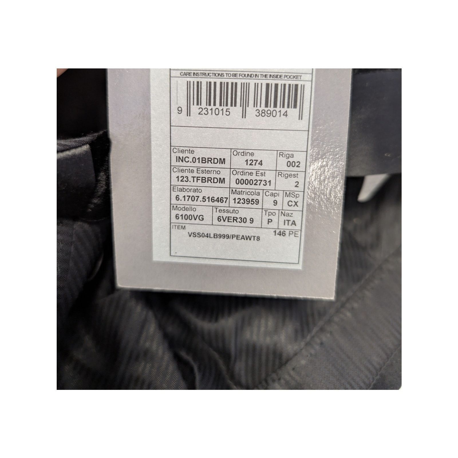 Tom Ford o1rshd1 Tailored Velvet Tuxedo Evening Pants in Black Size US 34 / EU 50 - 21 Thumbnail