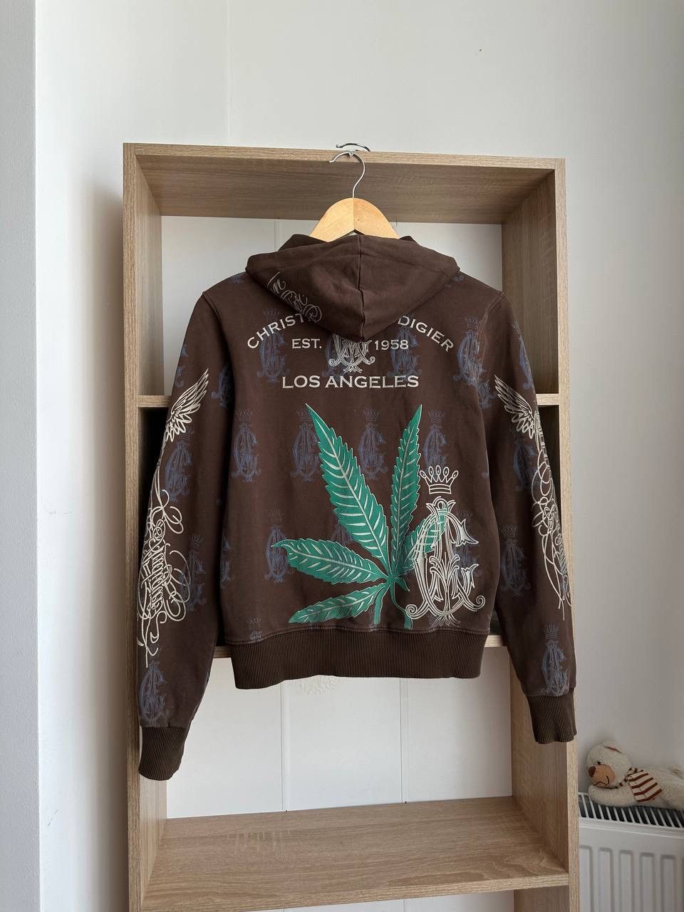 Christian Audigier × Ed Hardy × Vintage Vintage Ed Hardy Christian Audigier Hoodie Size S / US 4 / IT 40 - 16 Thumbnail