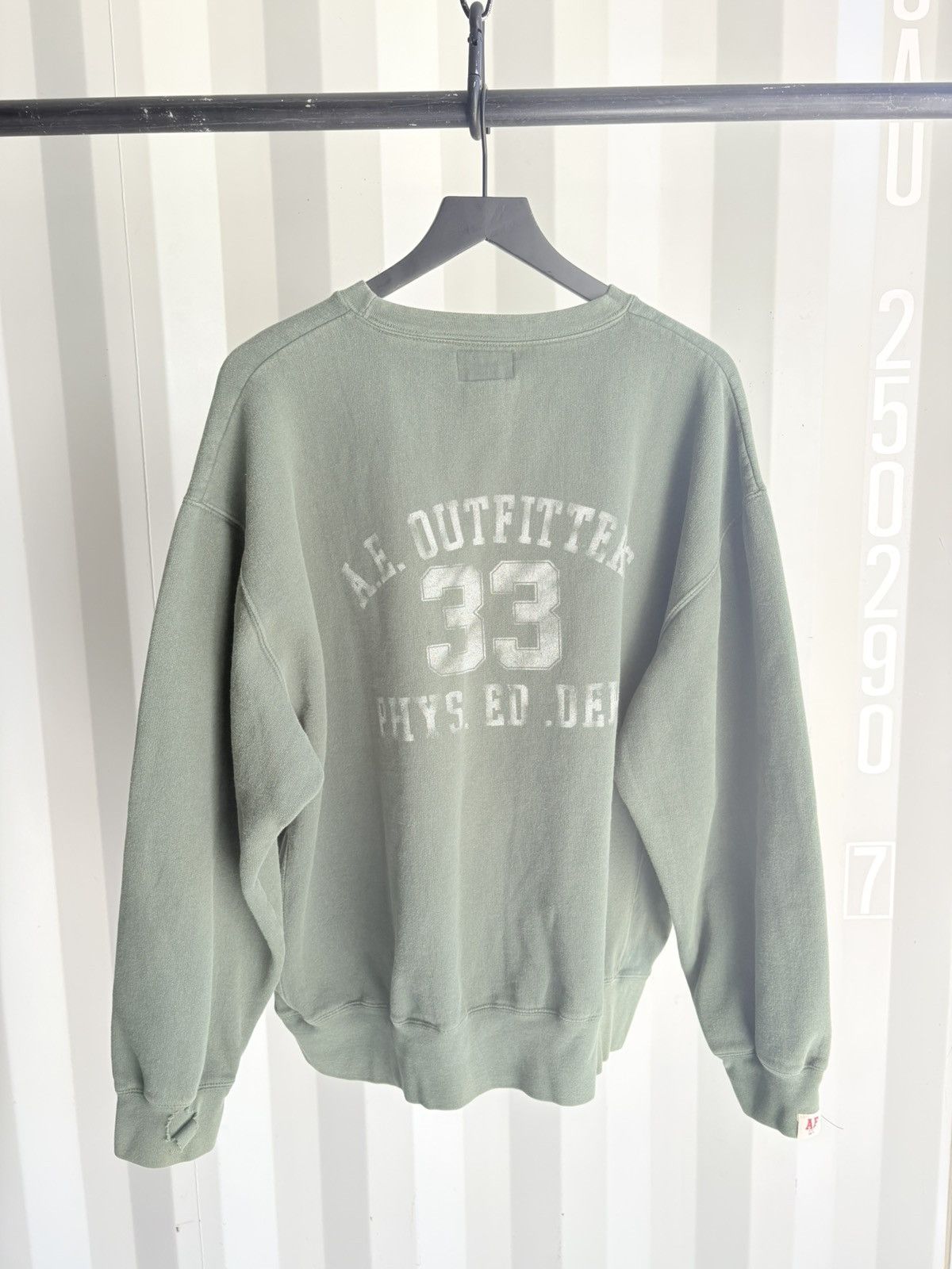 Abercrombie & Fitch Phys Ed Dep Thrashed Sun Faded Sweatshirt Size US XXL / EU 58 / 5 - 1 Thumbnail