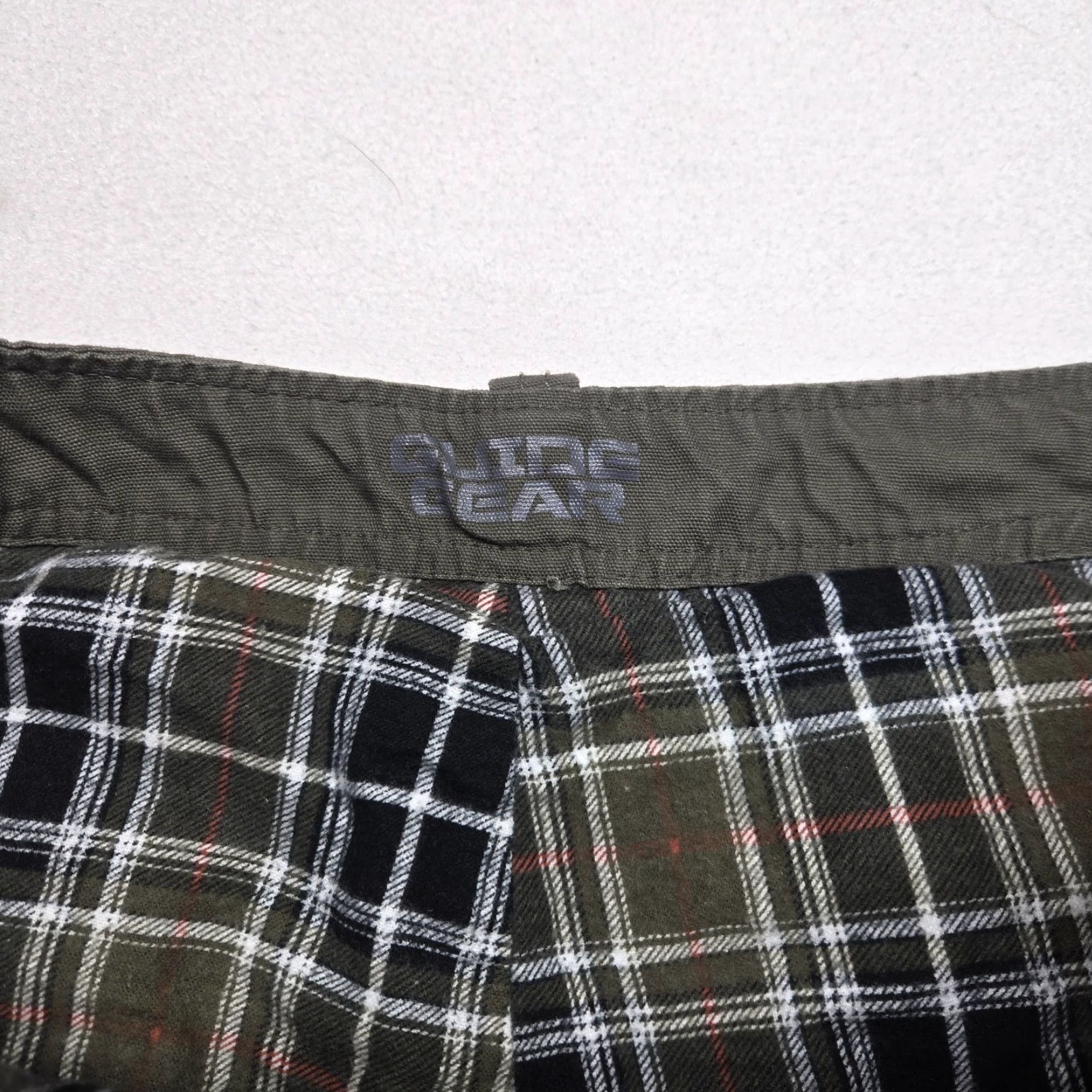 Vintage VINTAGE Guide Gear Cargo Flannel Lined Jeans Adults Mens 40x30 Gray Winter Fall Spring Casual High Rise Straight Fit Size US 40 / EU 56 - 3 Thumbnail
