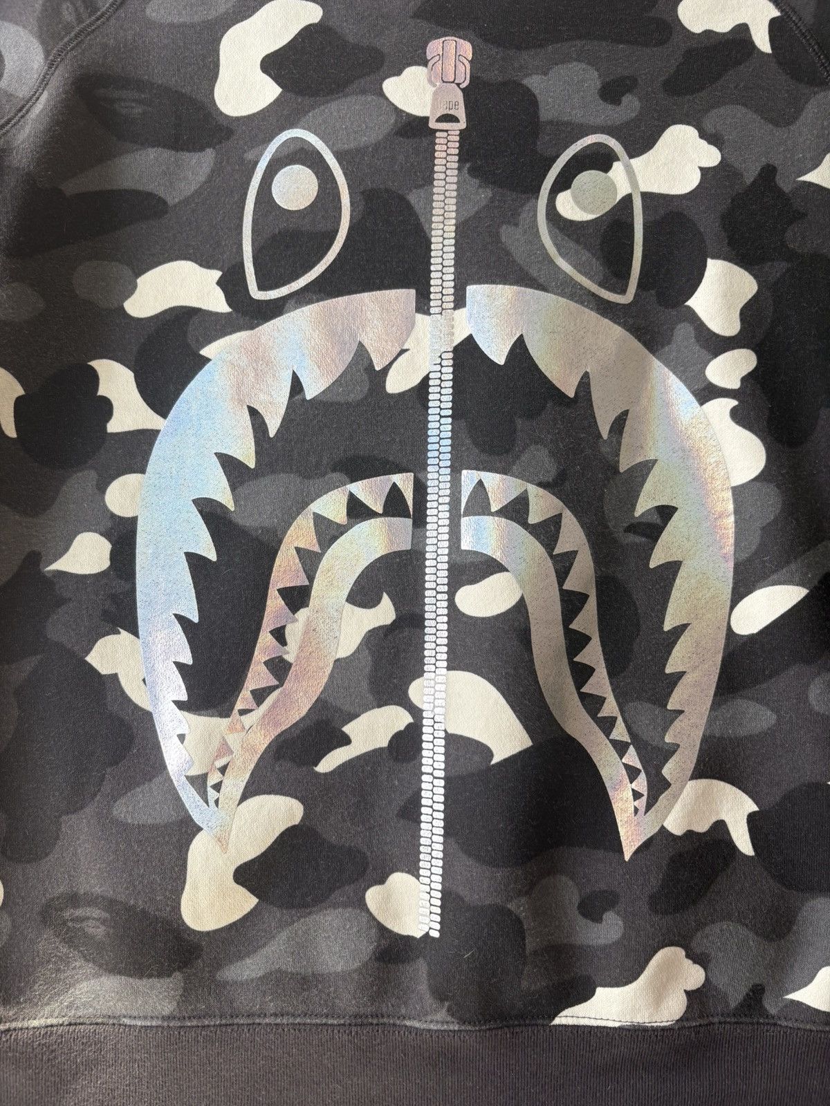 Bape Black bape crewneck glow in the dark Size US S / EU 44-46 / 1 - 2 Thumbnail