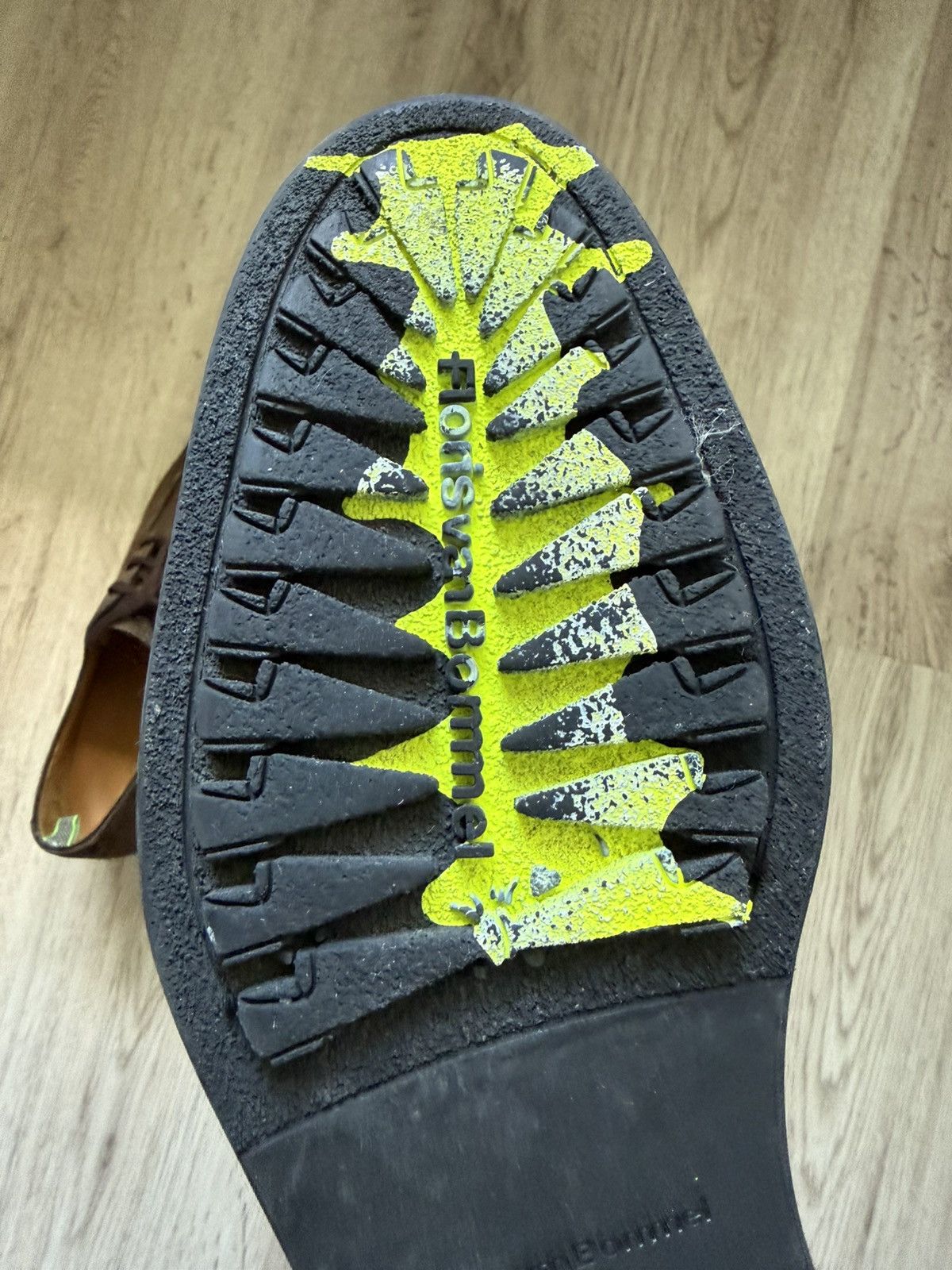 Floris van Bommel Floris van Bommel Suede Derby Shoes Neon Lug Sole 42 Size US 9 / EU 42 - 18 Thumbnail