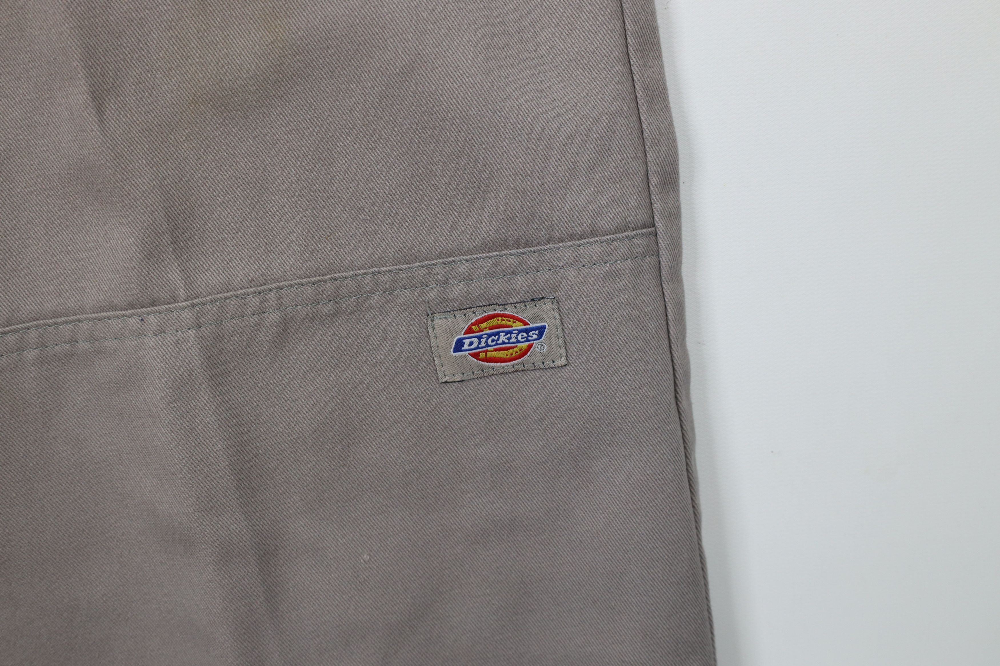Dickies × Vintage Vintage Dickies Fit Double Knee Wide Leg Work Pants Gray Size US 36 / EU 52 - 5 Thumbnail