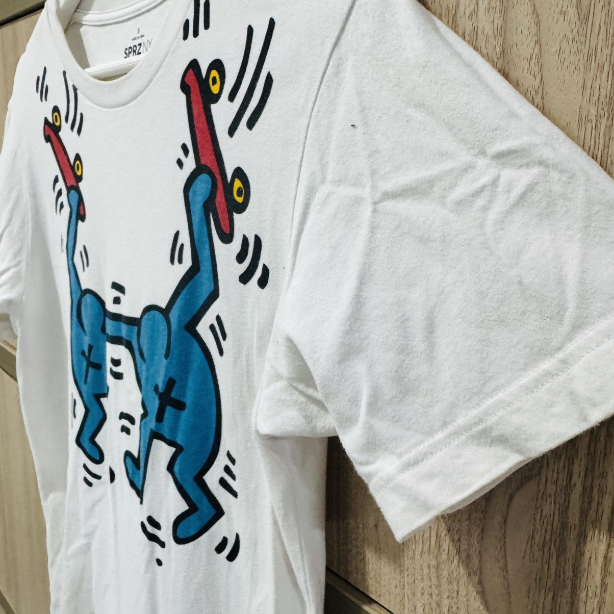 Keith Haring Sprzny X Keith Haring X Uniqlo Graphic Tee Size US S / EU 44-46 / 1 - 3 Thumbnail