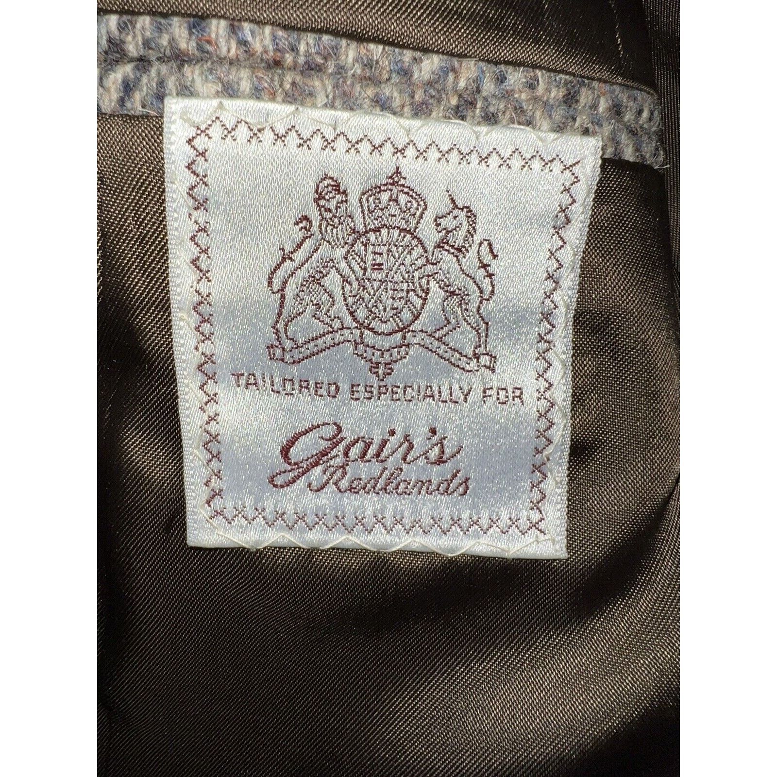 The Unbranded Brand Vintage Wool Blazer Made by American Craftsman For Gairs Size 34S - 6 Thumbnail