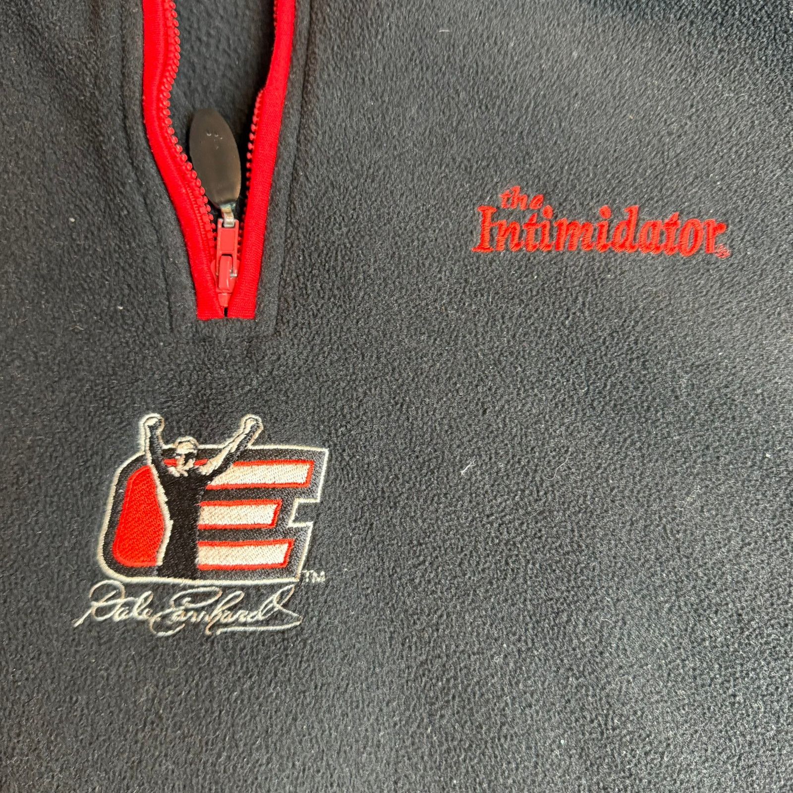 Chase Authentics Dale Earnhardt Chase Authentics Fleece Pullover - Red/Black Size US XXL / EU 58 / 5 - 4 Thumbnail