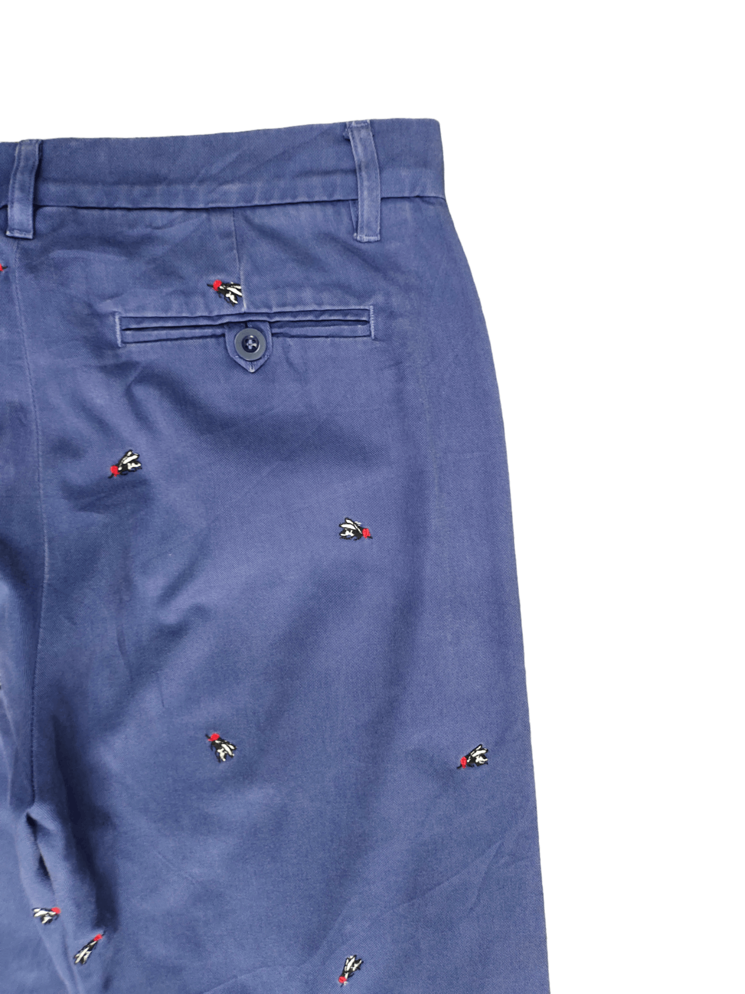 Band Of Outsiders Band of Outsiders Insects Embroidered Chino Pants Size US 29 - 11 Thumbnail