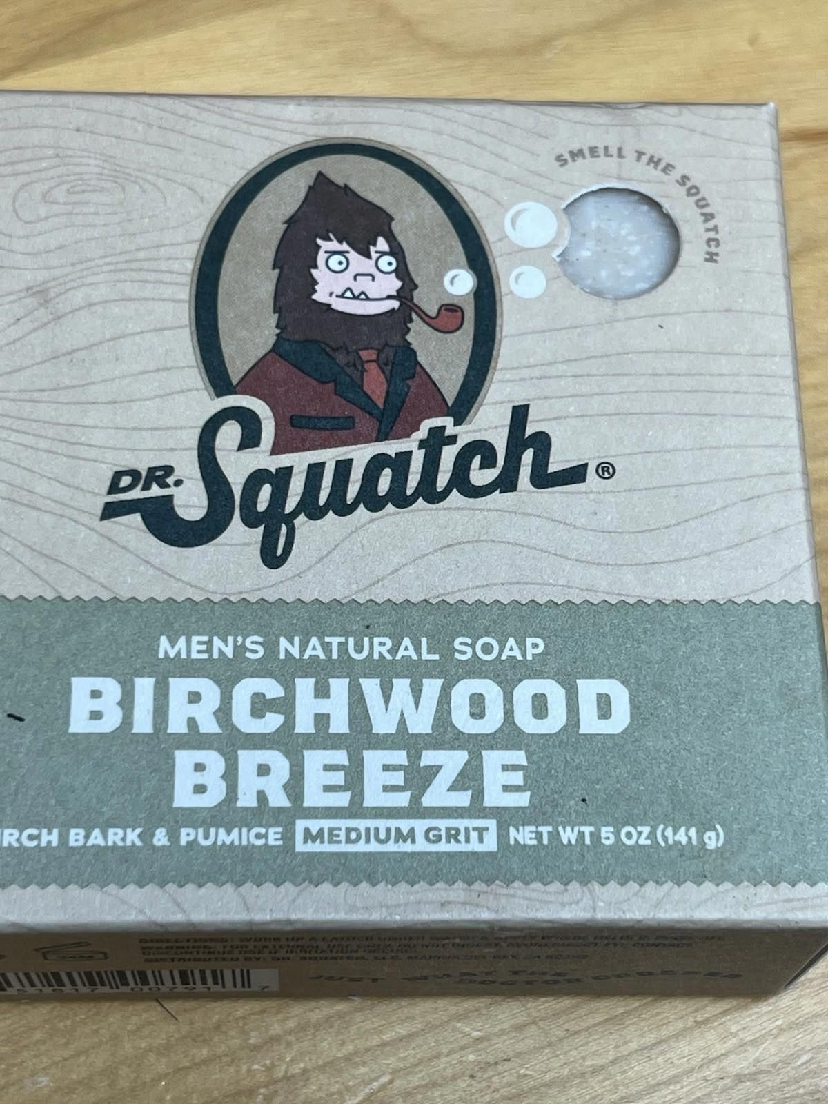Other Dr. Squatch Birchwood Breeze All Natural Soap Men Medium Size ONE SIZE - 5 Thumbnail