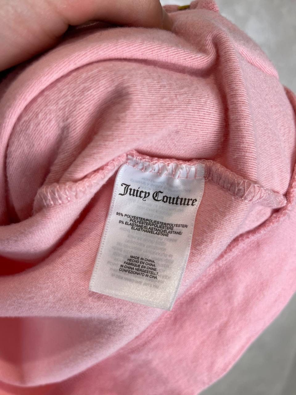 Juicy Couture Juicy Couture Velour Hoodie Pink Zip Up Polyester M Size M / US 6-8 / IT 42-44 - 5 Thumbnail