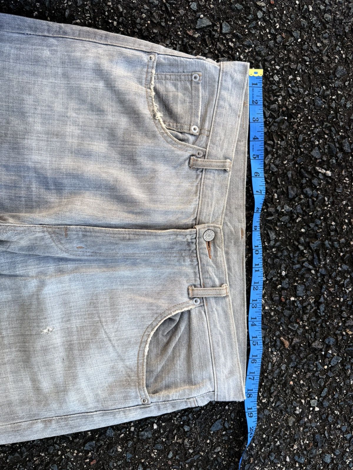 Japanese Brand × Jean × Vintage VINTAGE VILLAND STRAIGHT FADED RIPPEP JEAN DENIM PANTS Size US 36 / EU 52 - 6 Thumbnail