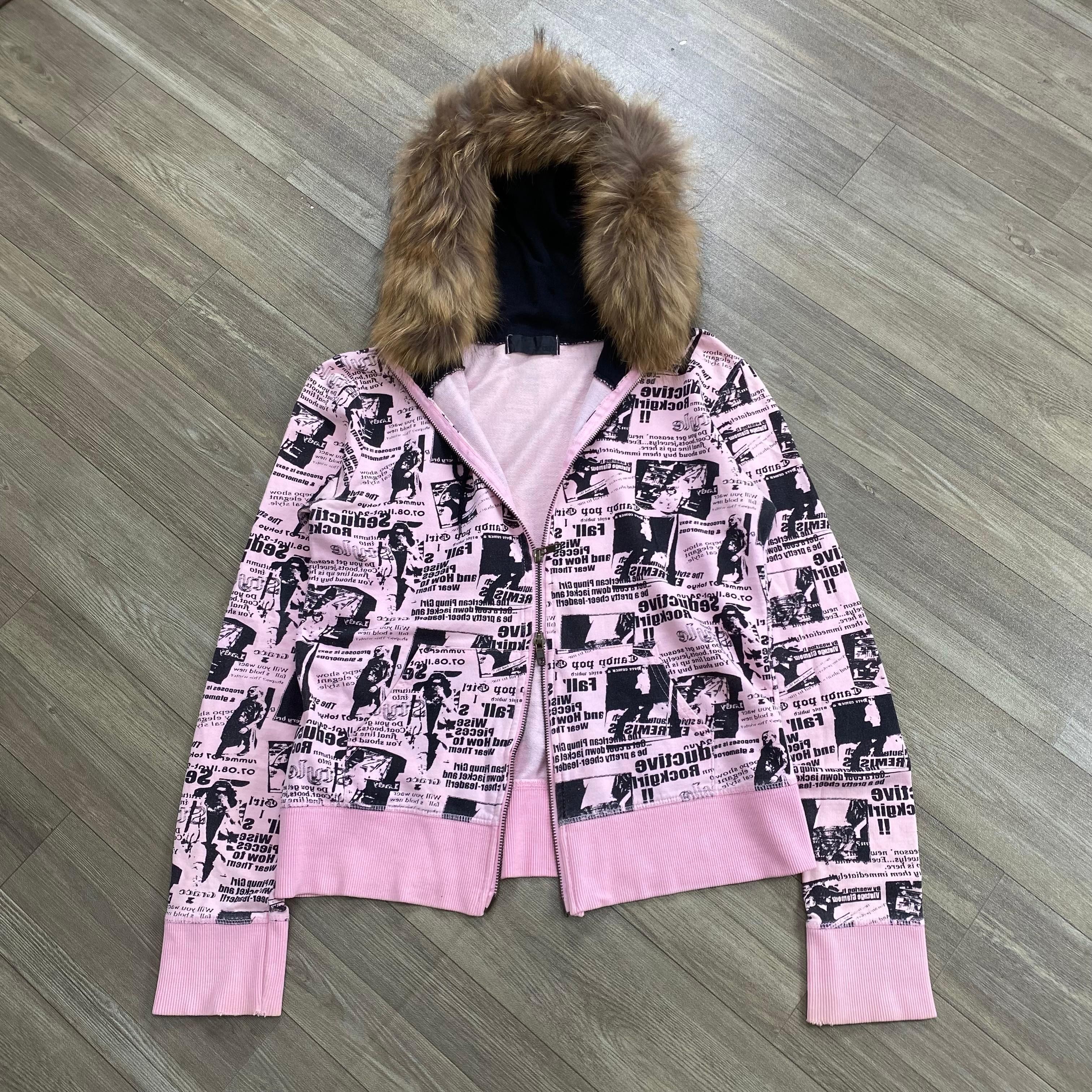 Beauty Beast 2000s Beauty Beast Cryx Kmrii Ifsix Lgb Fur ZipHoodie Size US XS / EU 42 / 0 - 4 Thumbnail