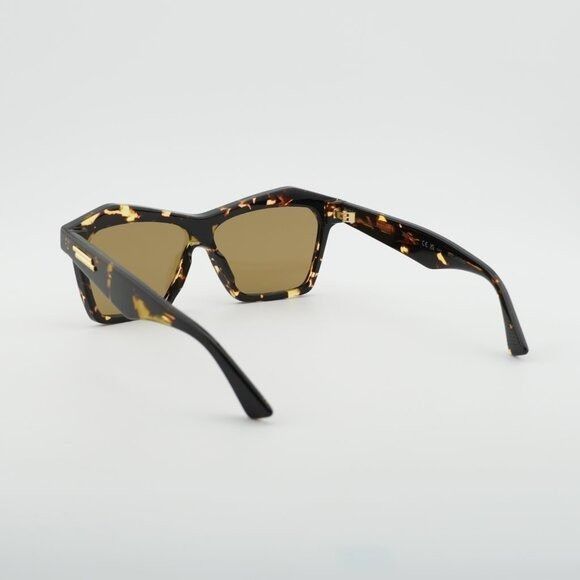 Bottega Veneta Women Sunglasses Havana Brown Shield BV1093S 002 BRAND NEW Bottega Veneta Women Sunglasses Havana Brown Shield BV1093S  main image 2